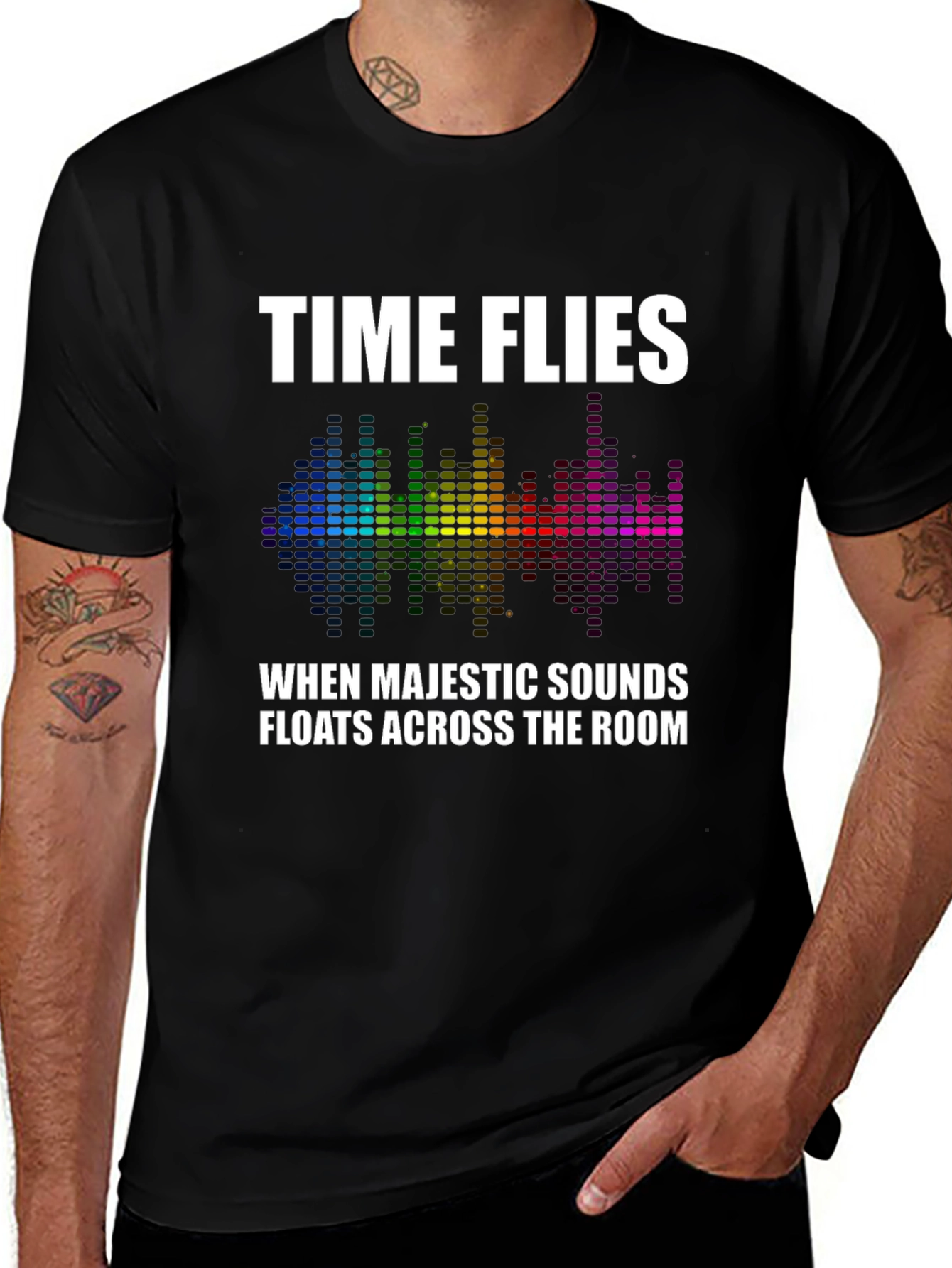 Time Flies Music Lover T-Shirt
