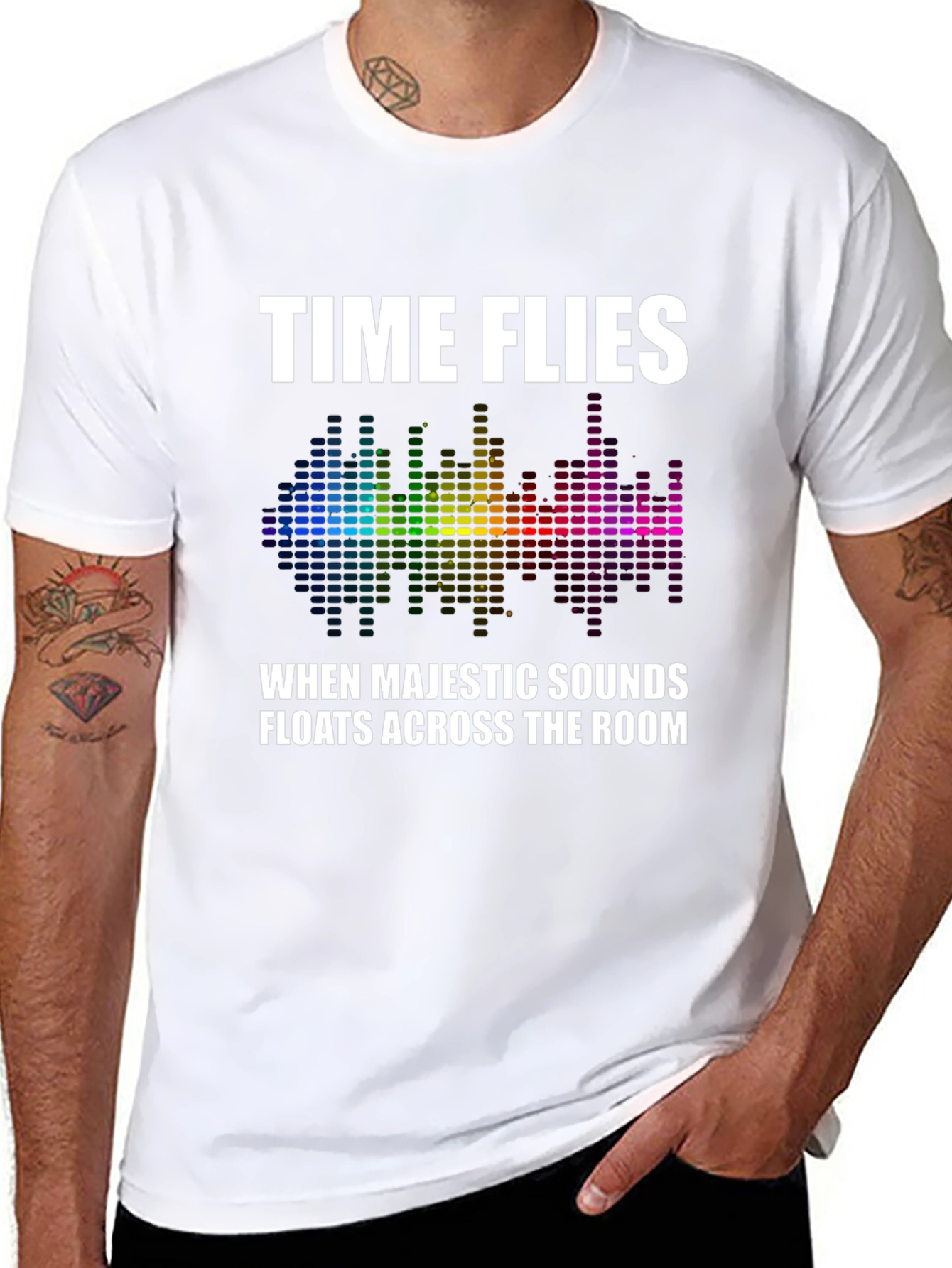 Time Flies Music Lover T-Shirt