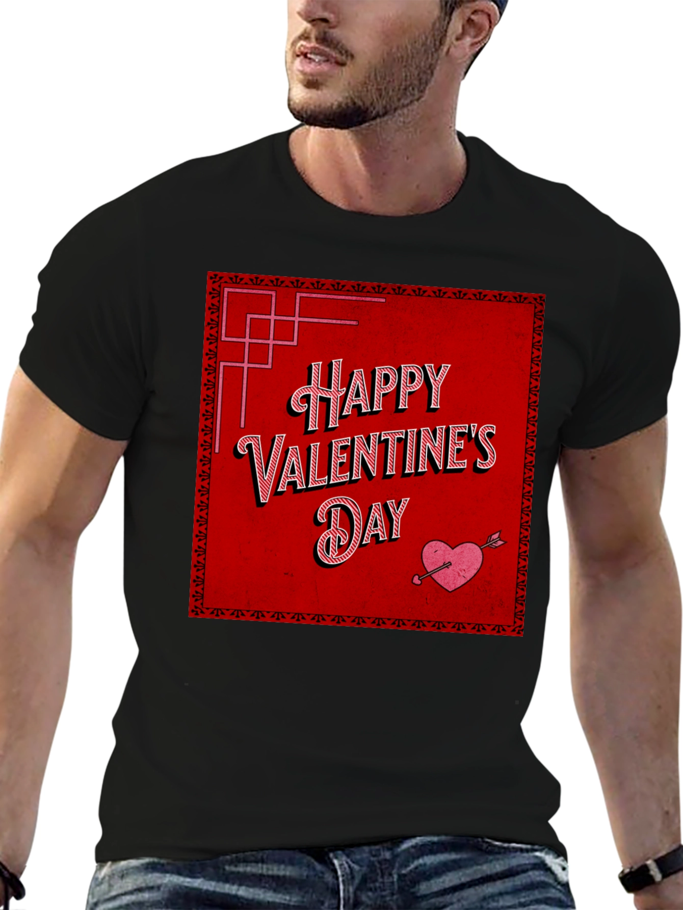 Happy Valentines Day Graphic Tee