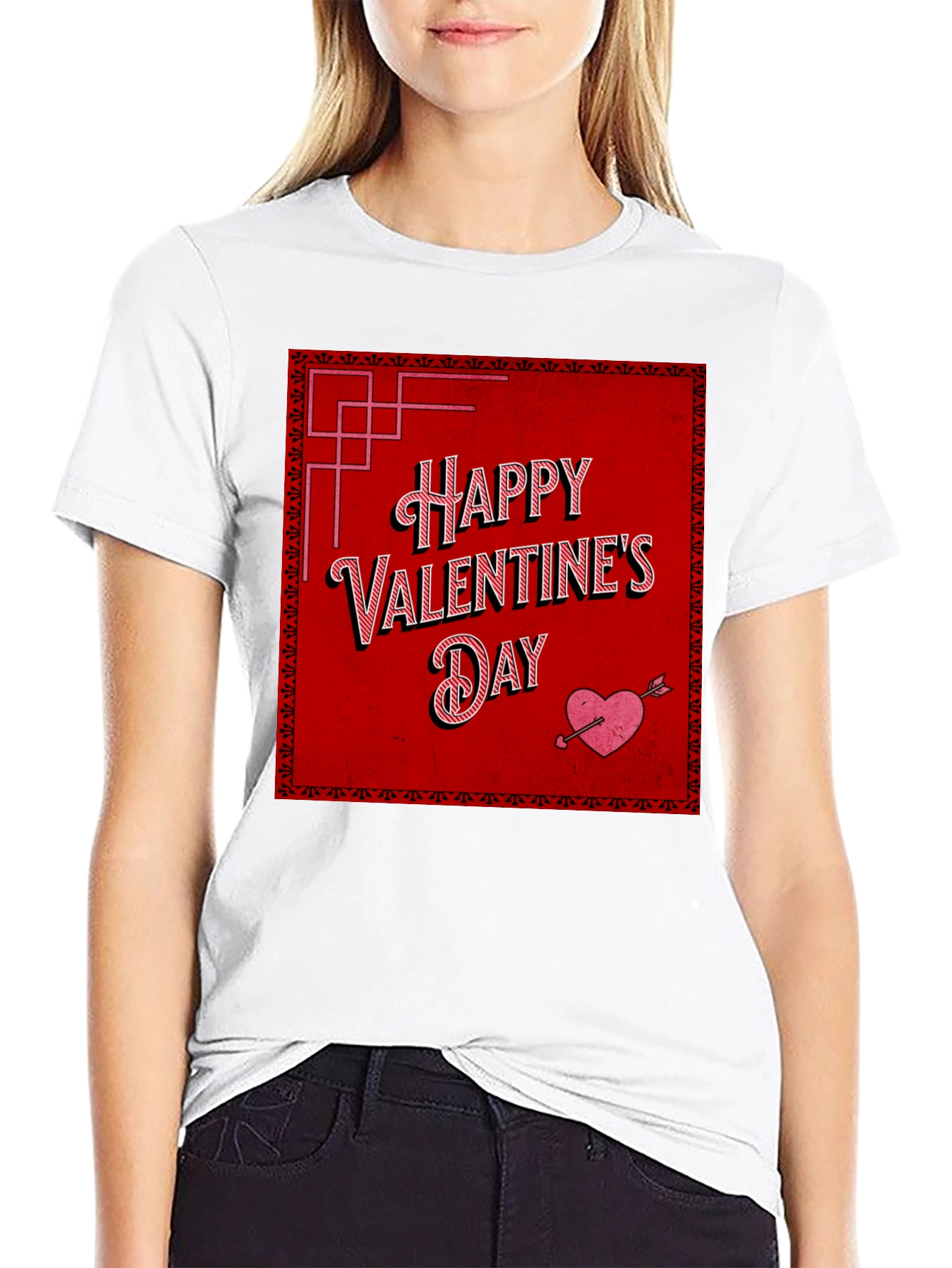 Happy Valentines Day Graphic Tee