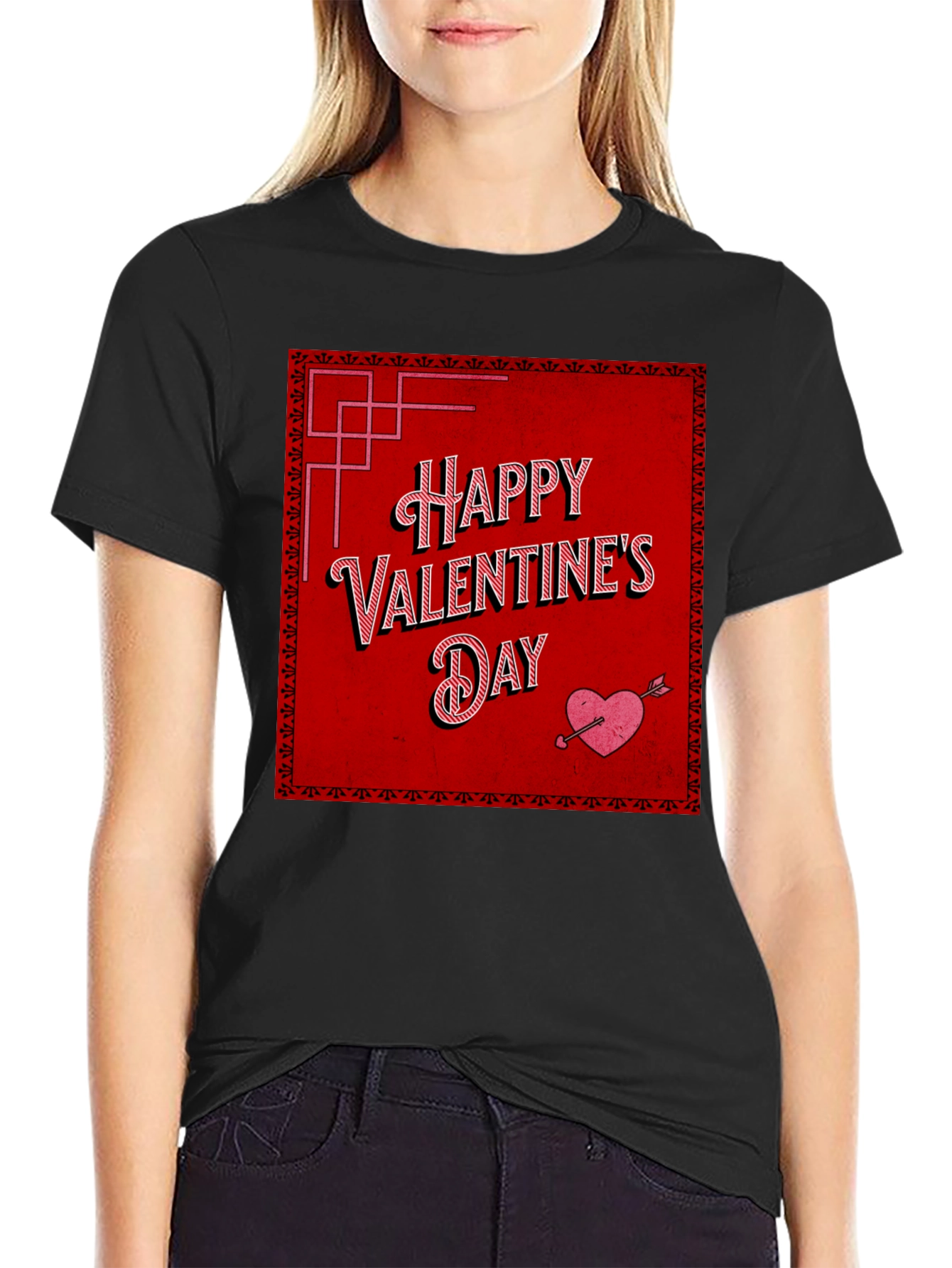 Happy Valentines Day Graphic Tee