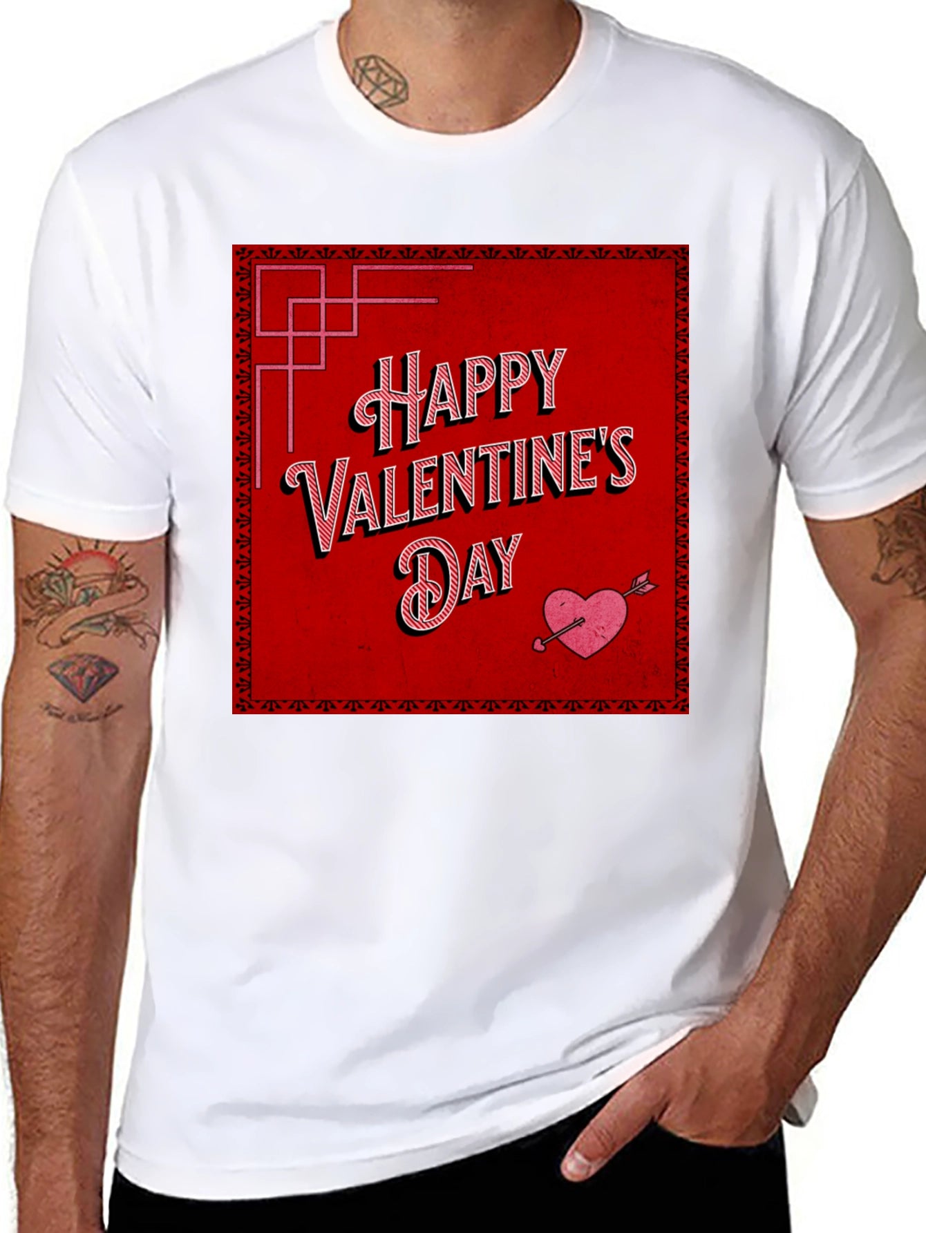 Happy Valentines Day Graphic Tee