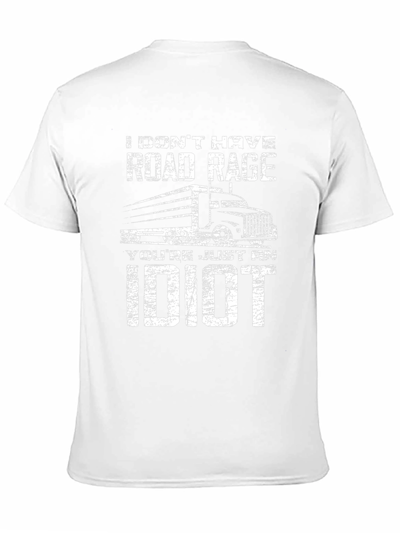 Road Rage Trucker T-Shirt - Funny Slogan Tee