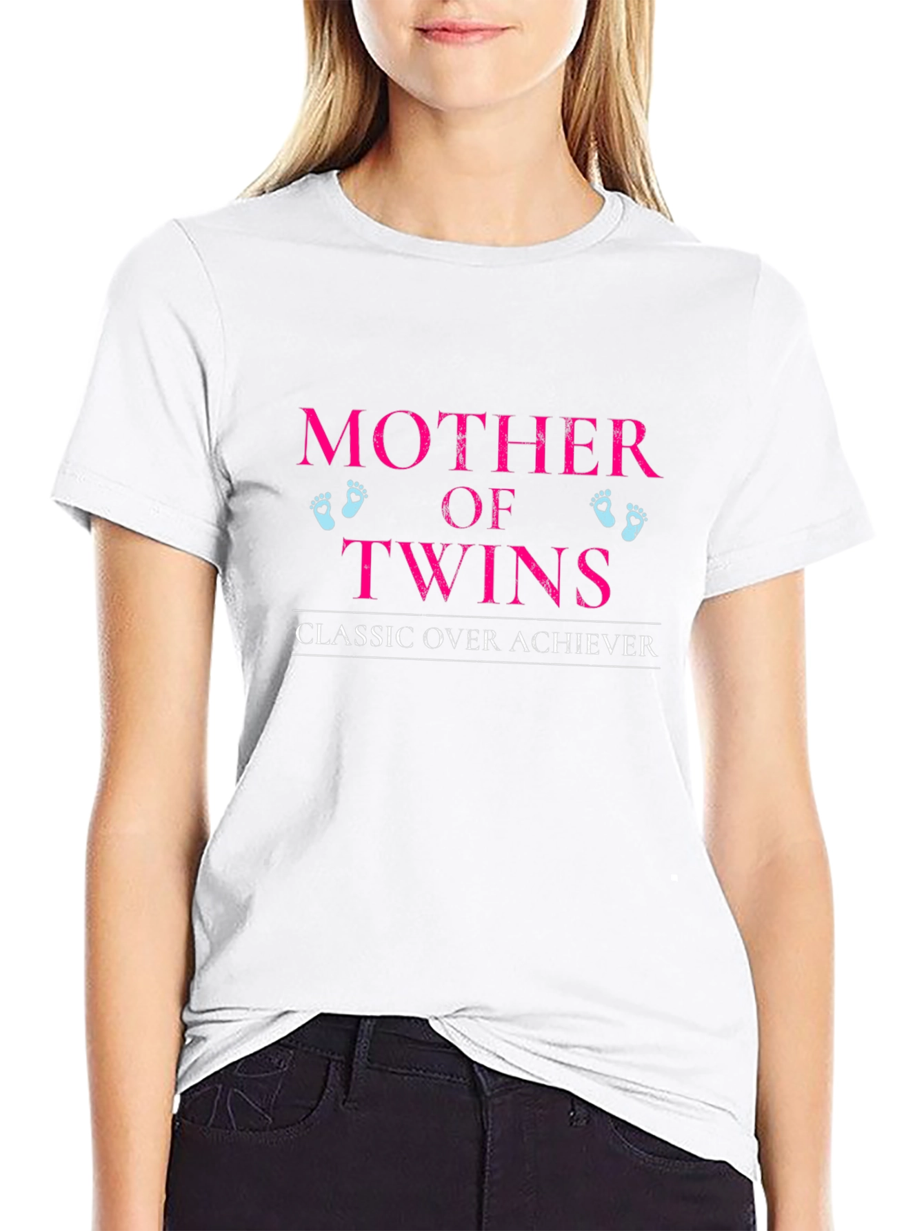 Mother of Twins T-Shirt - Classic Over Achiever
