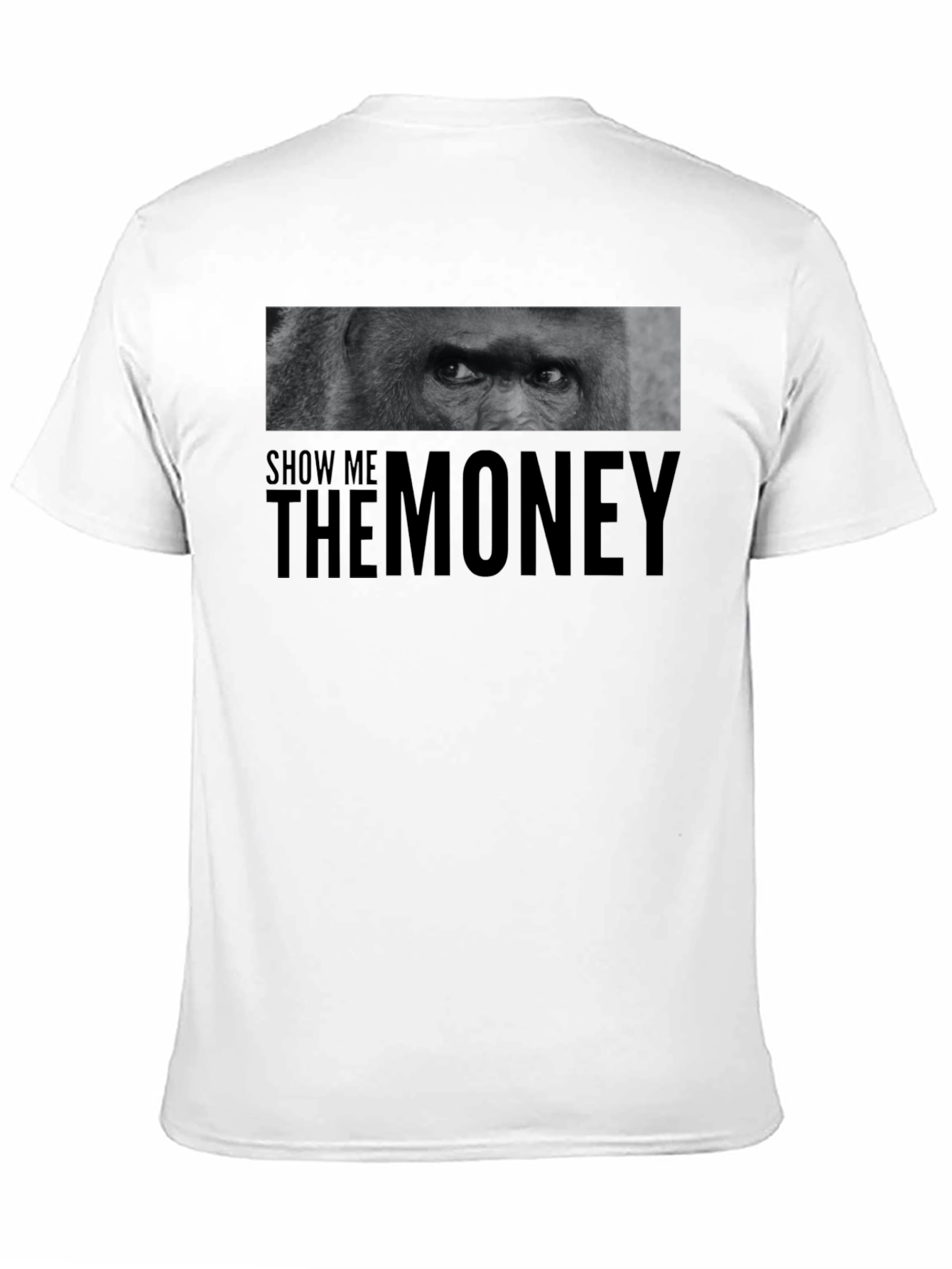 Show Me The Money Gorilla Graphic T-Shirt