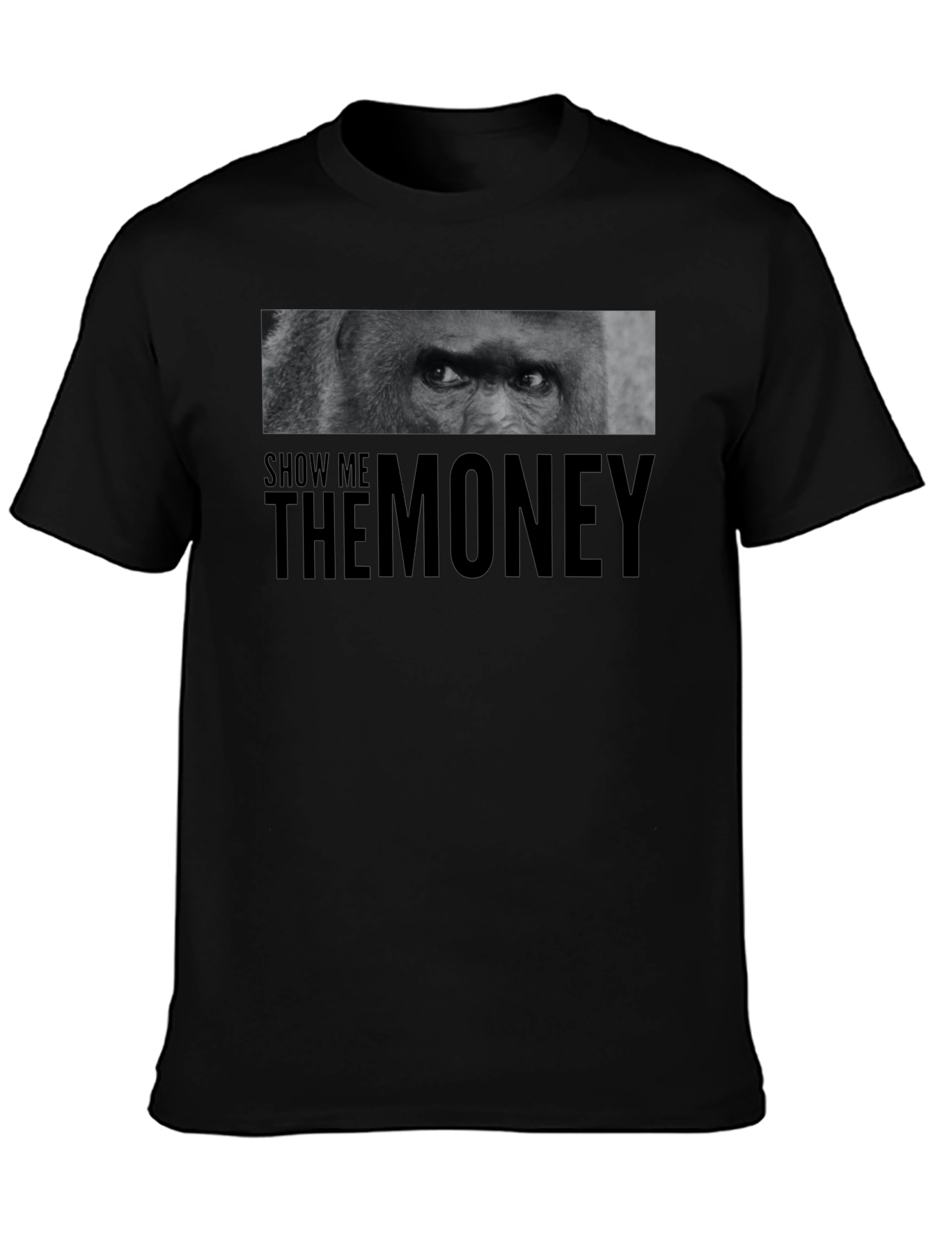 Show Me The Money Gorilla Graphic T-Shirt