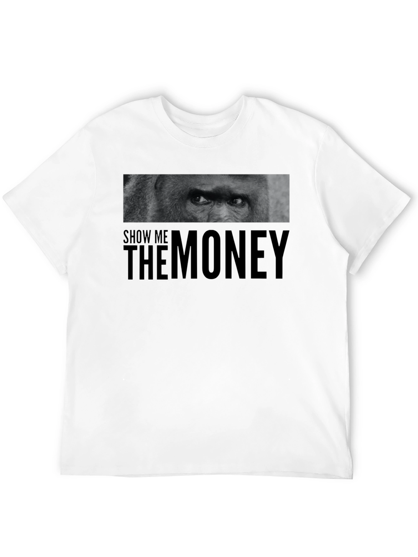 Show Me The Money Gorilla Graphic T-Shirt