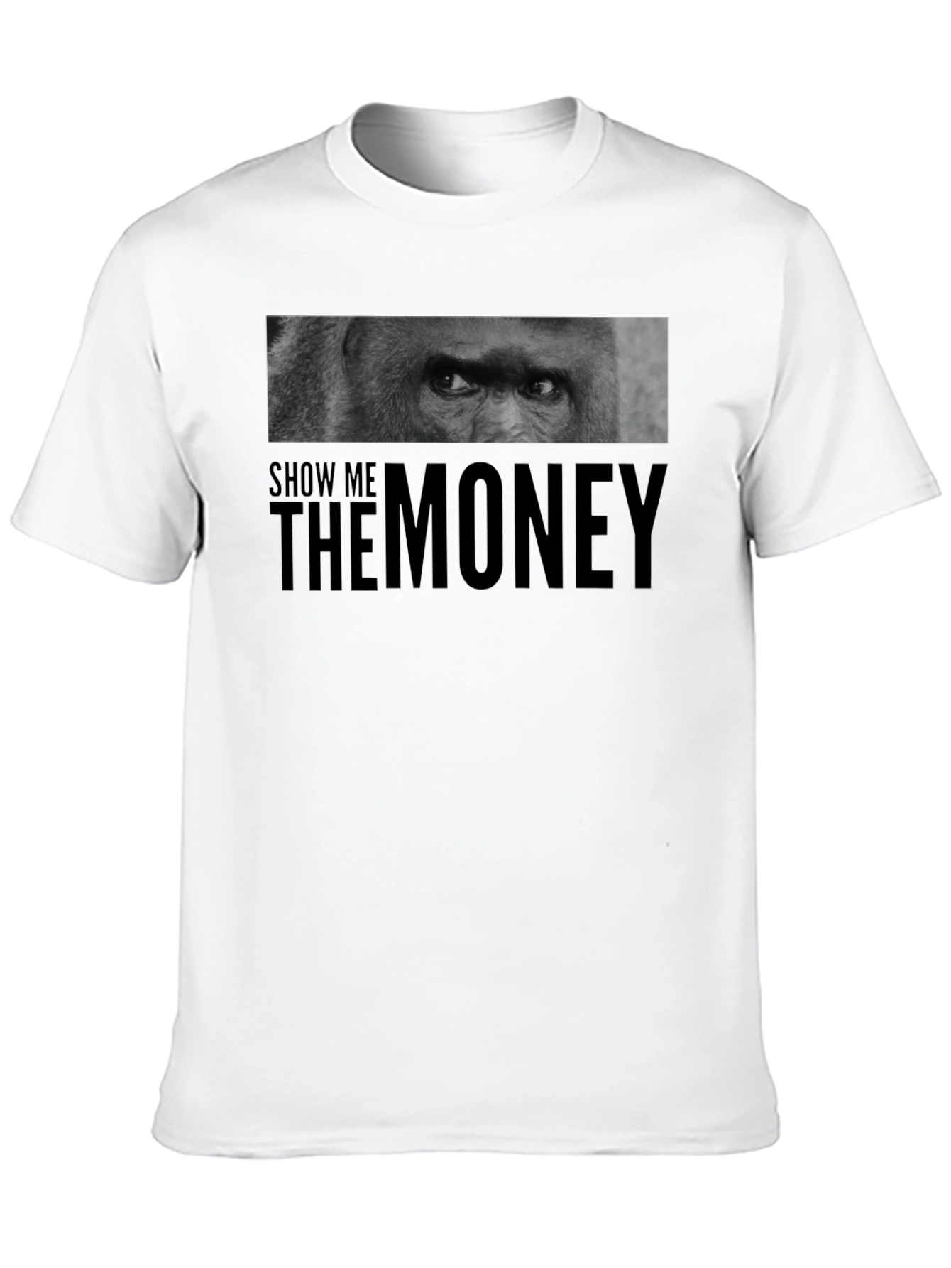 Show Me The Money Gorilla Graphic T-Shirt