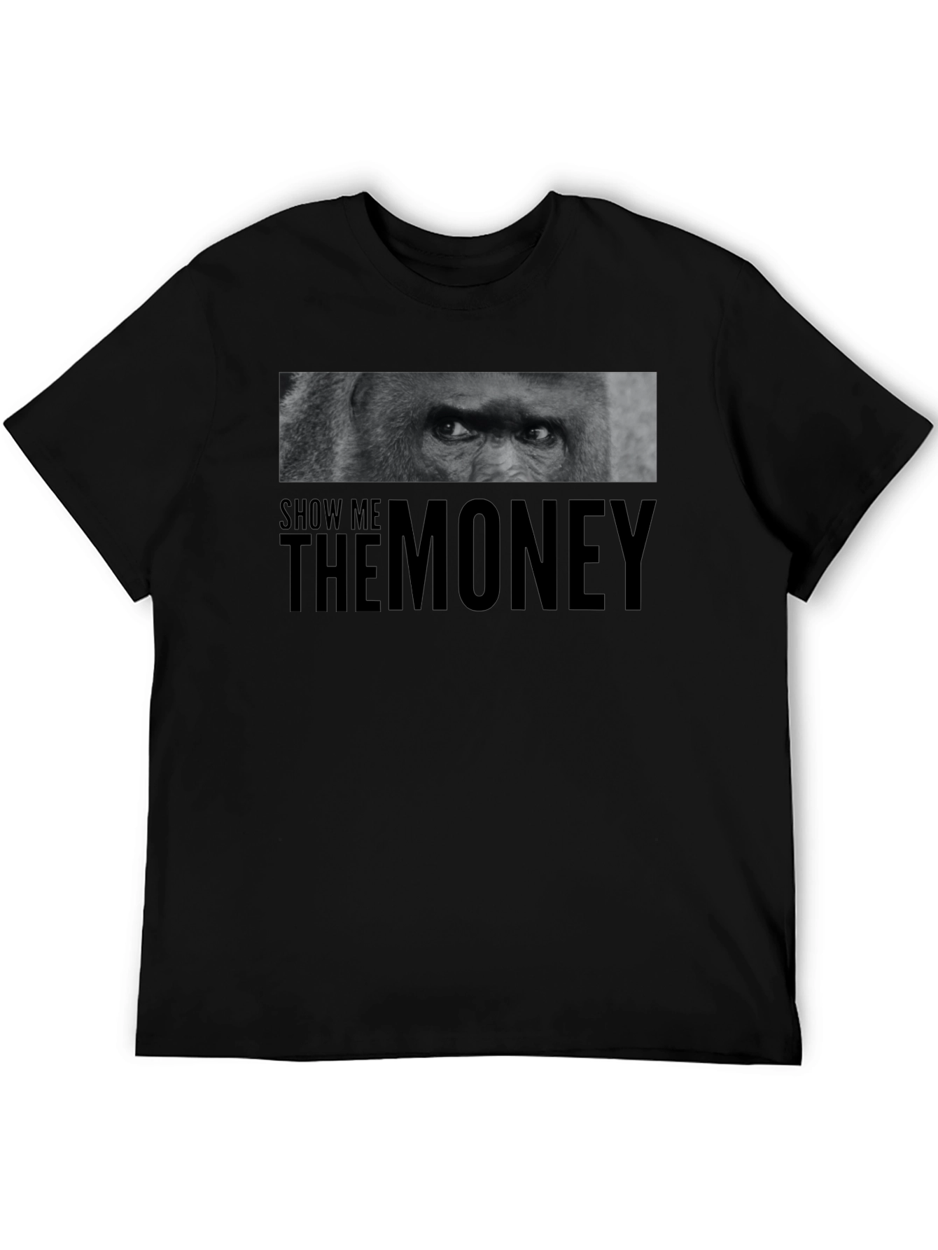 Show Me The Money Gorilla Graphic T-Shirt