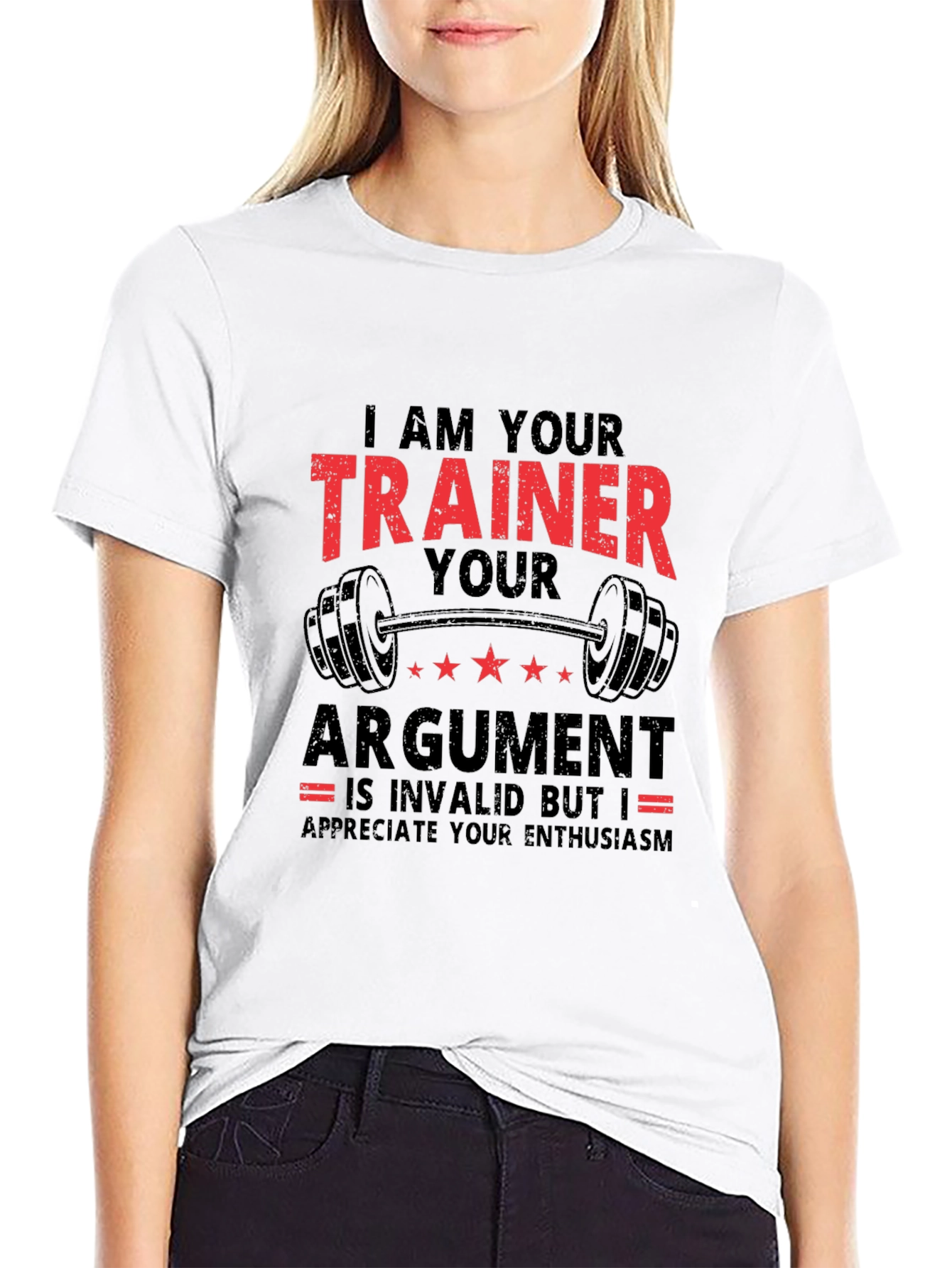 Trainer Argument T-Shirt: Funny Gym Workout Tee