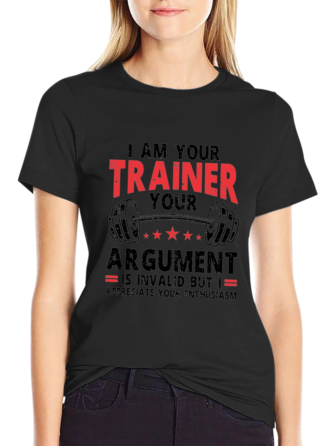 Trainer Argument T-Shirt: Funny Gym Workout Tee