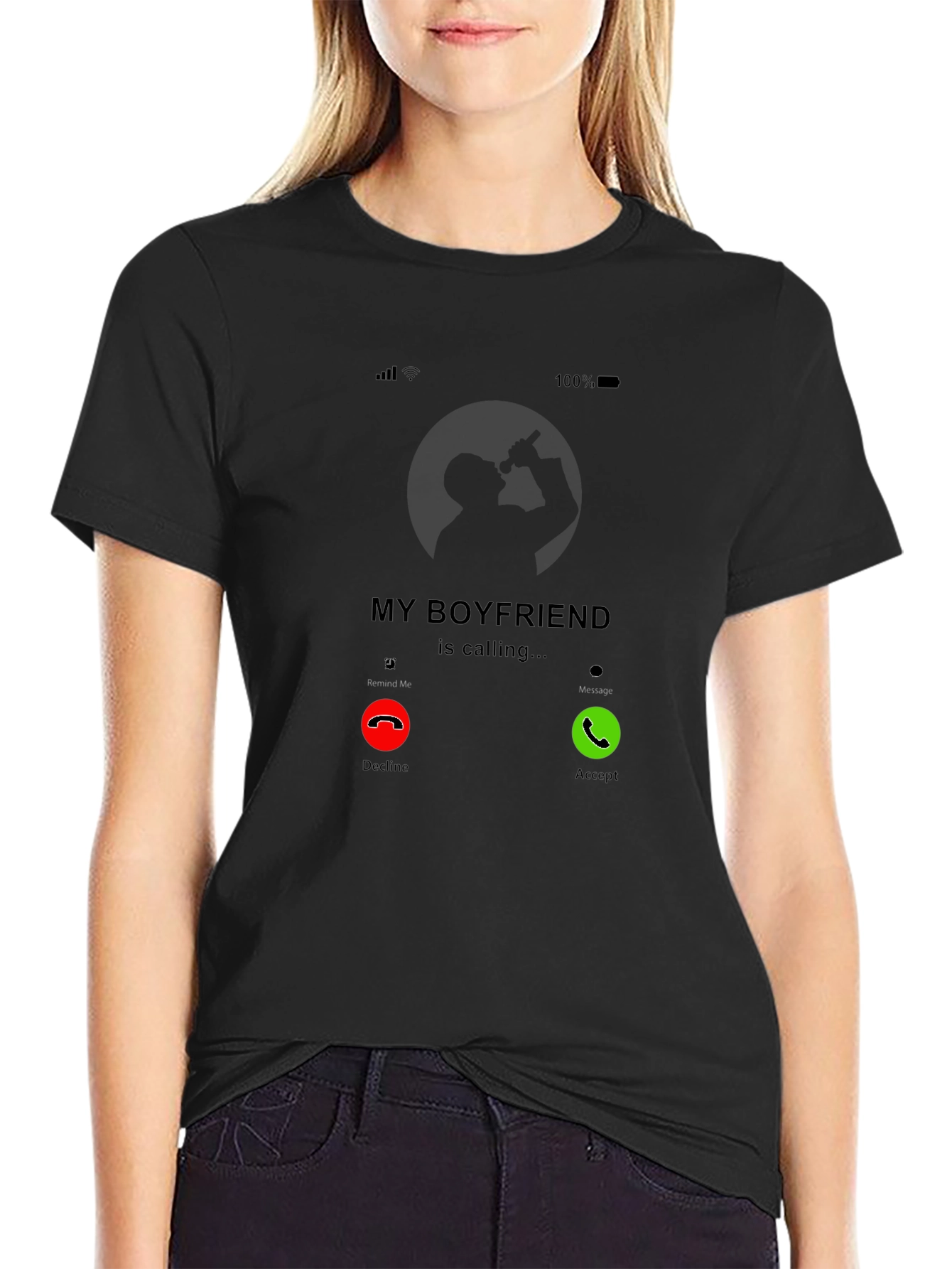 My Boyfriend is Calling T-Shirt