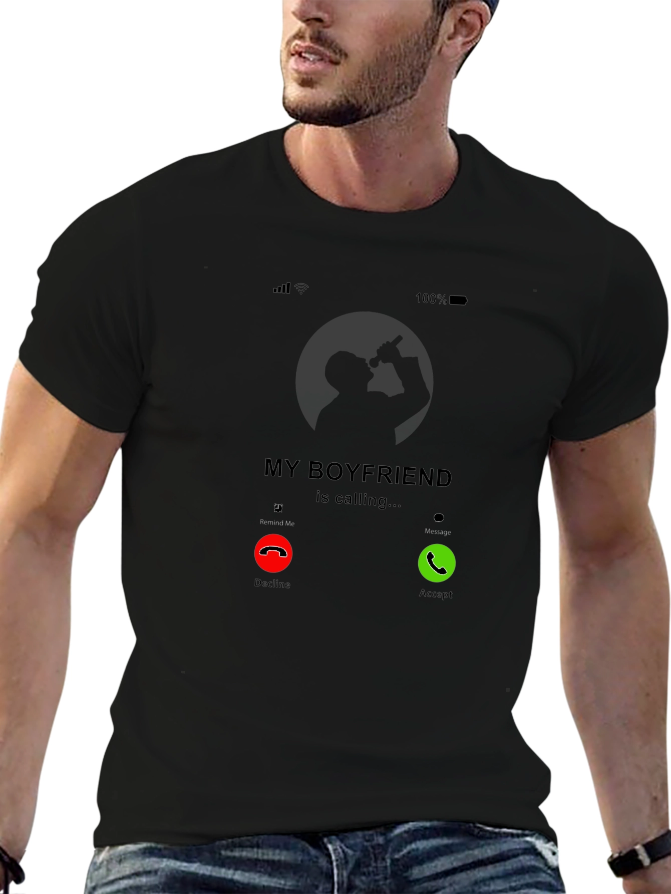 My Boyfriend is Calling T-Shirt