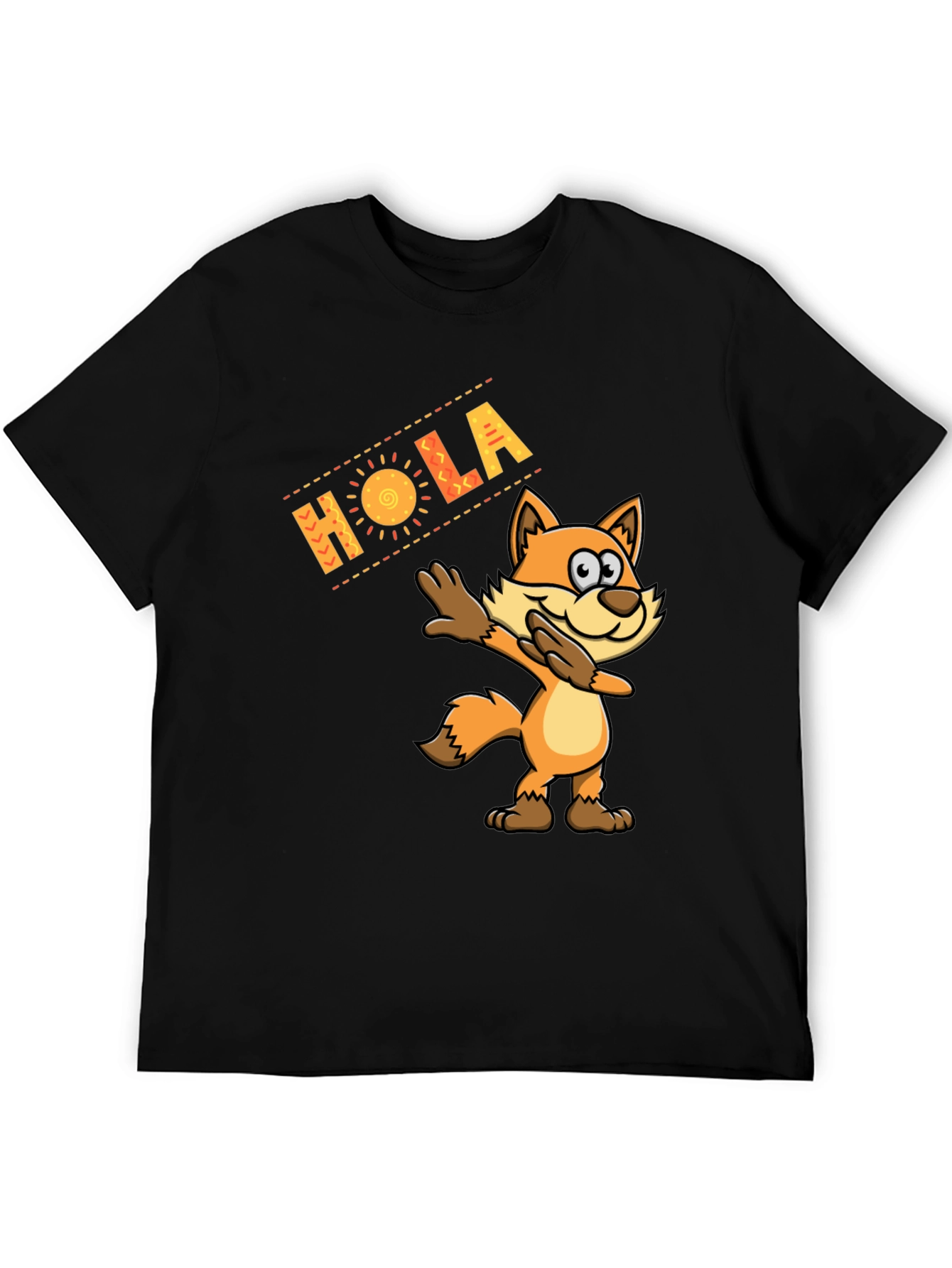 Hola Fox Dab Funny T-Shirt