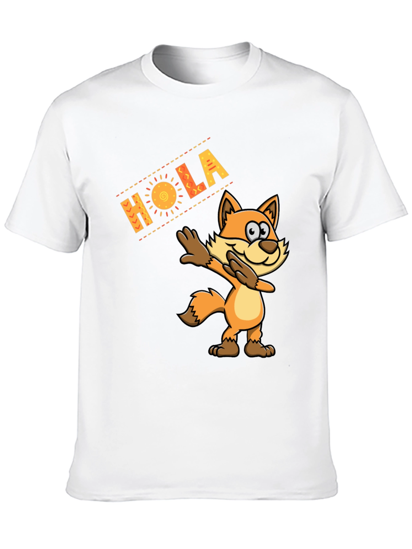 Hola Fox Dab Funny T-Shirt
