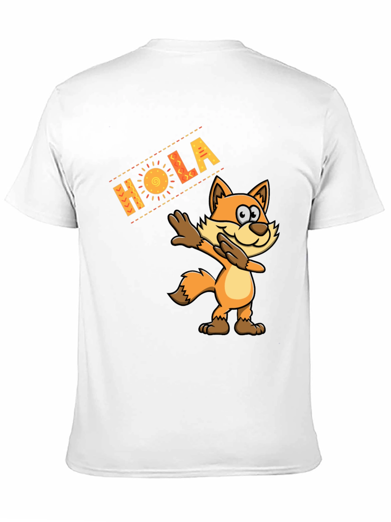 Hola Fox Dab Funny T-Shirt