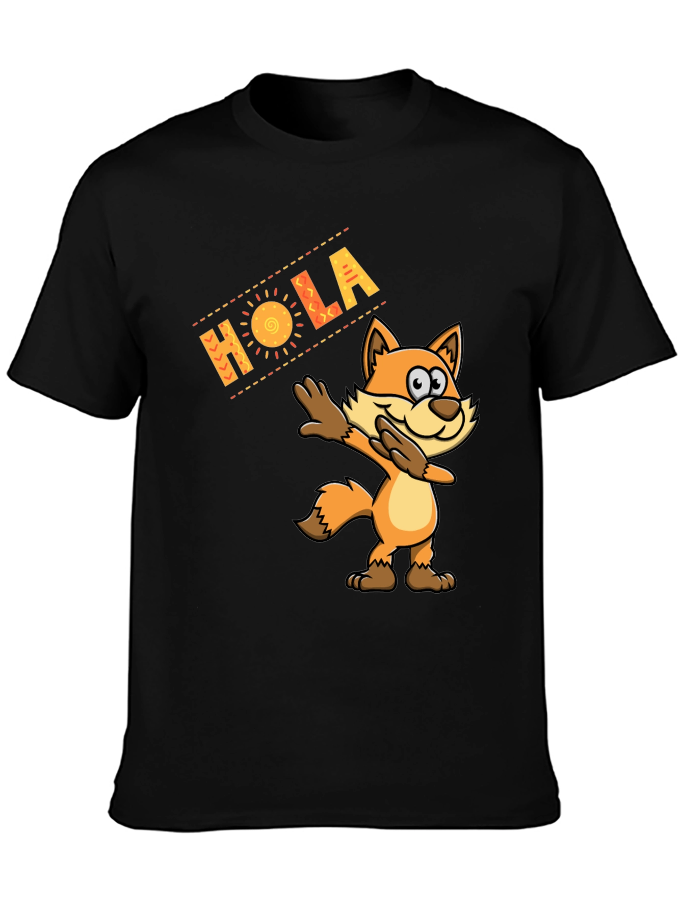 Hola Fox Dab Funny T-Shirt