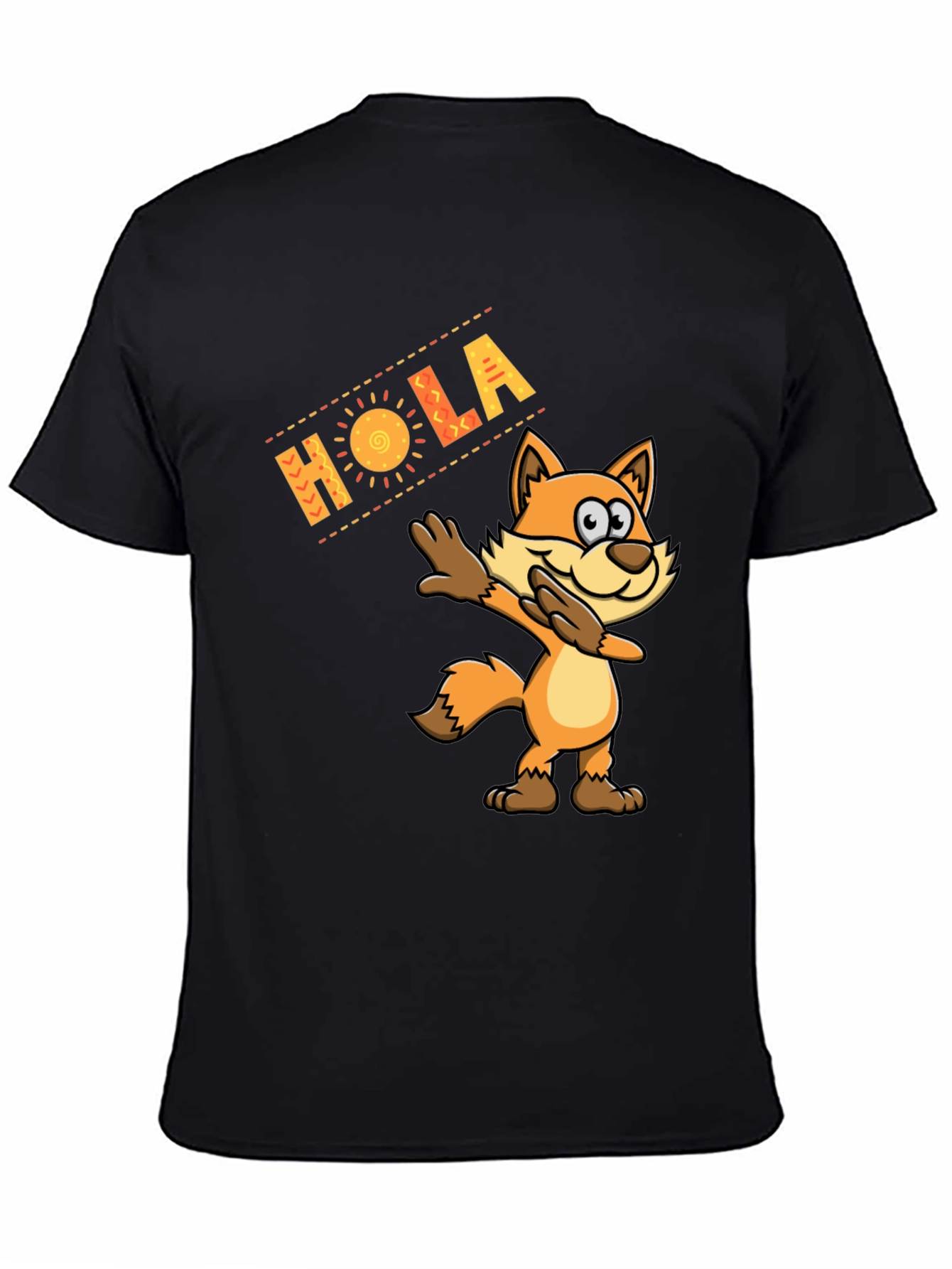 Hola Fox Dab Funny T-Shirt