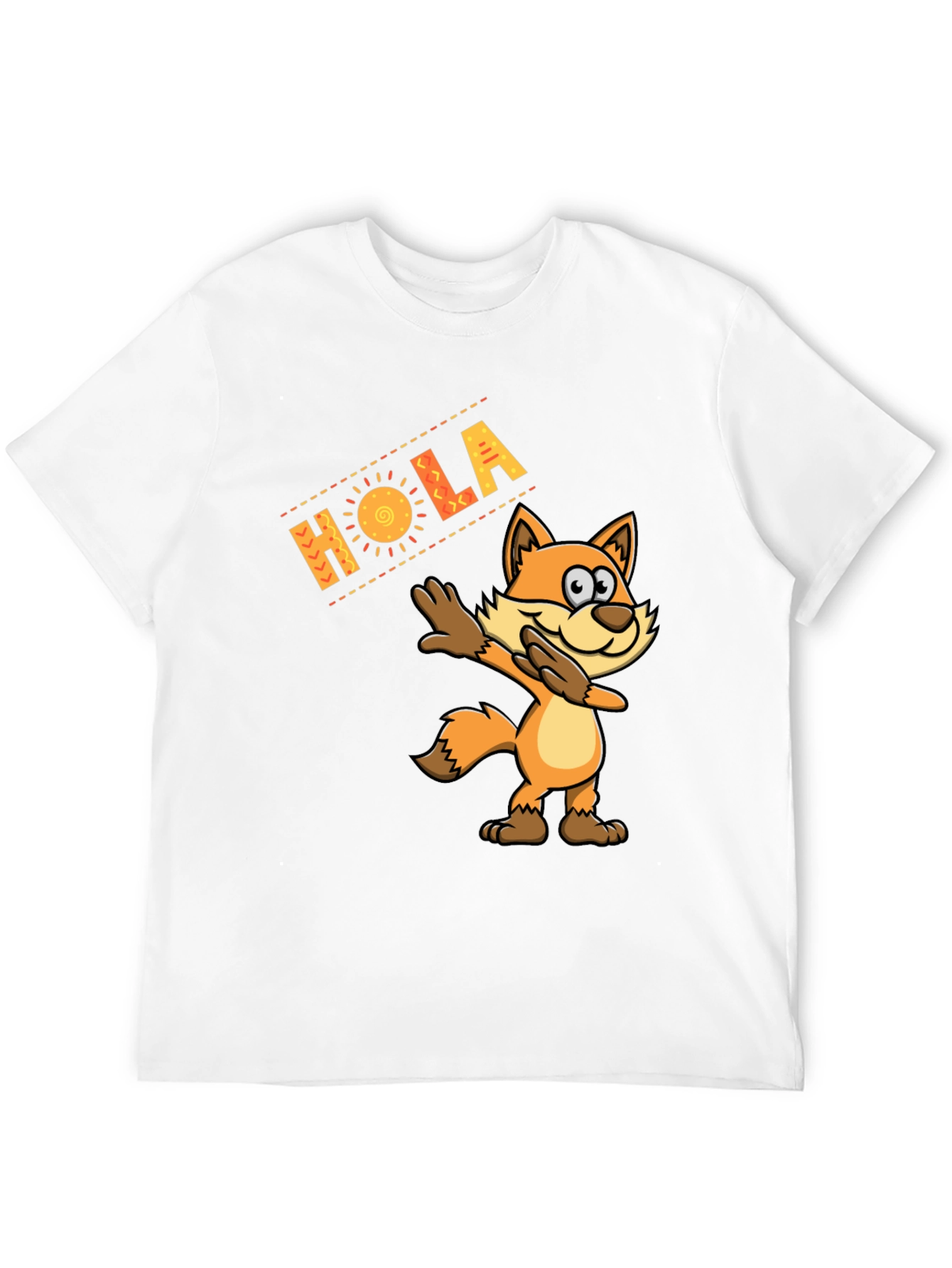 Hola Fox Dab Funny T-Shirt