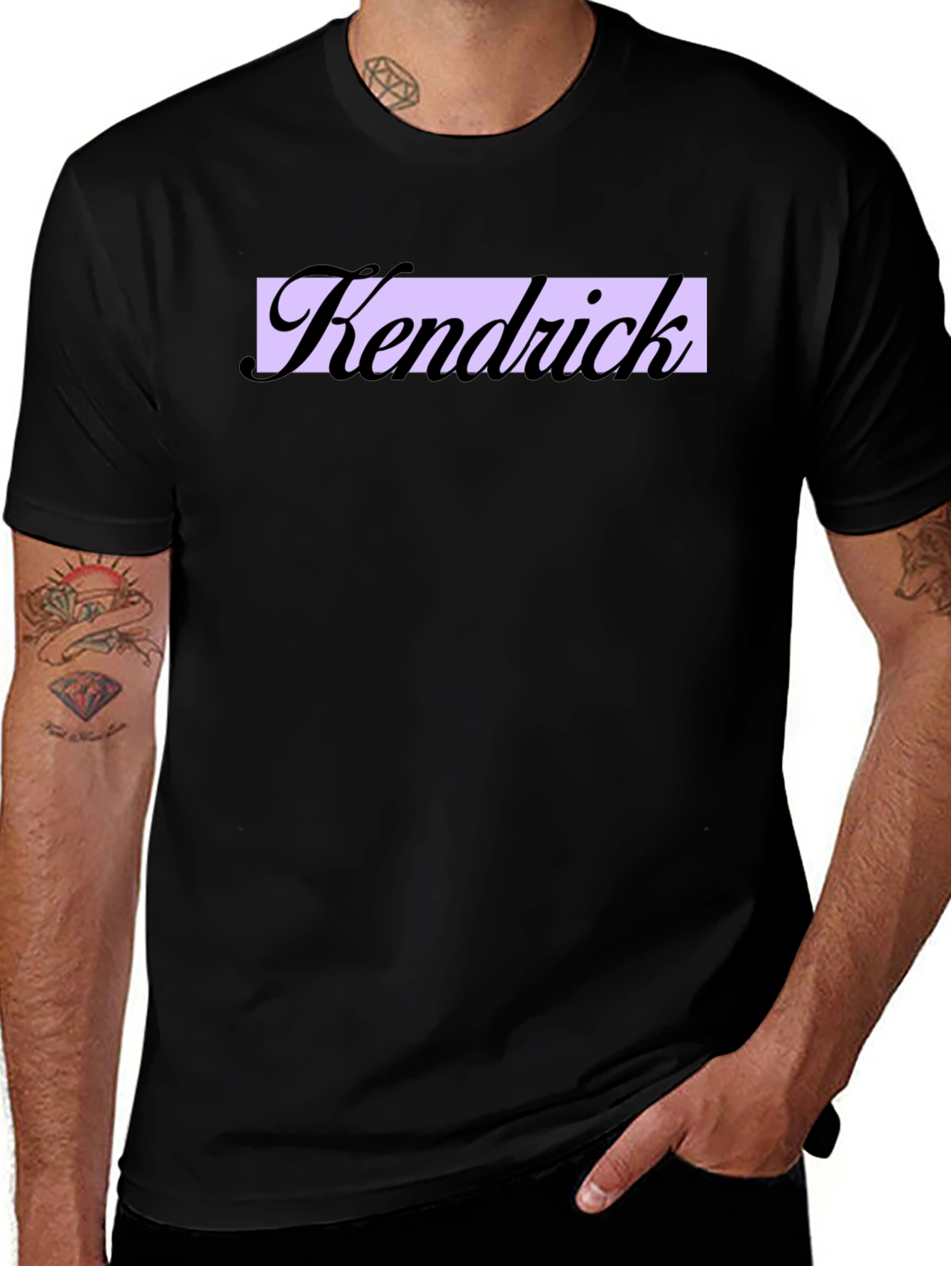Kendrick Black T-Shirt - Stylish Graphic Tee