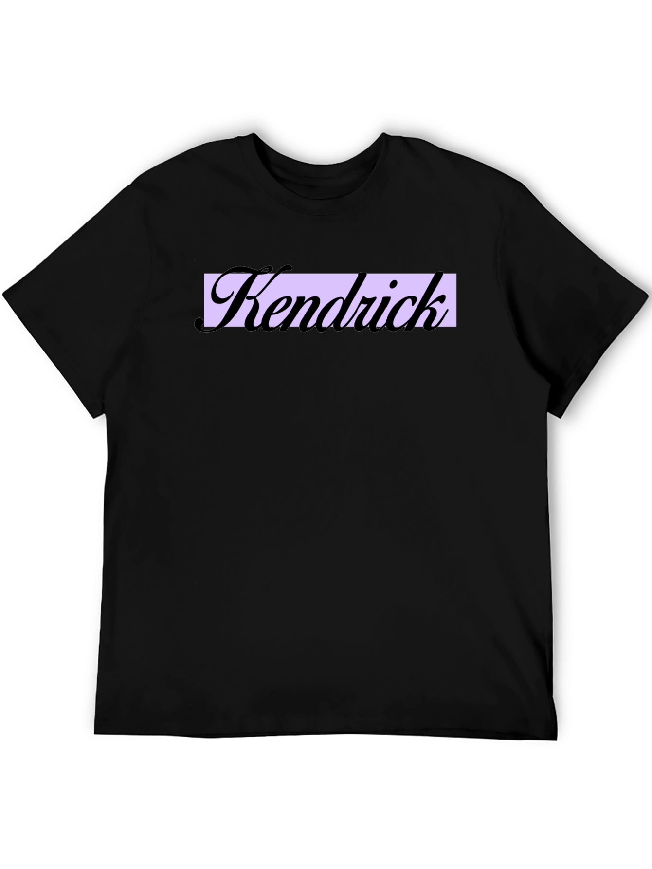 Kendrick Black T-Shirt - Stylish Graphic Tee