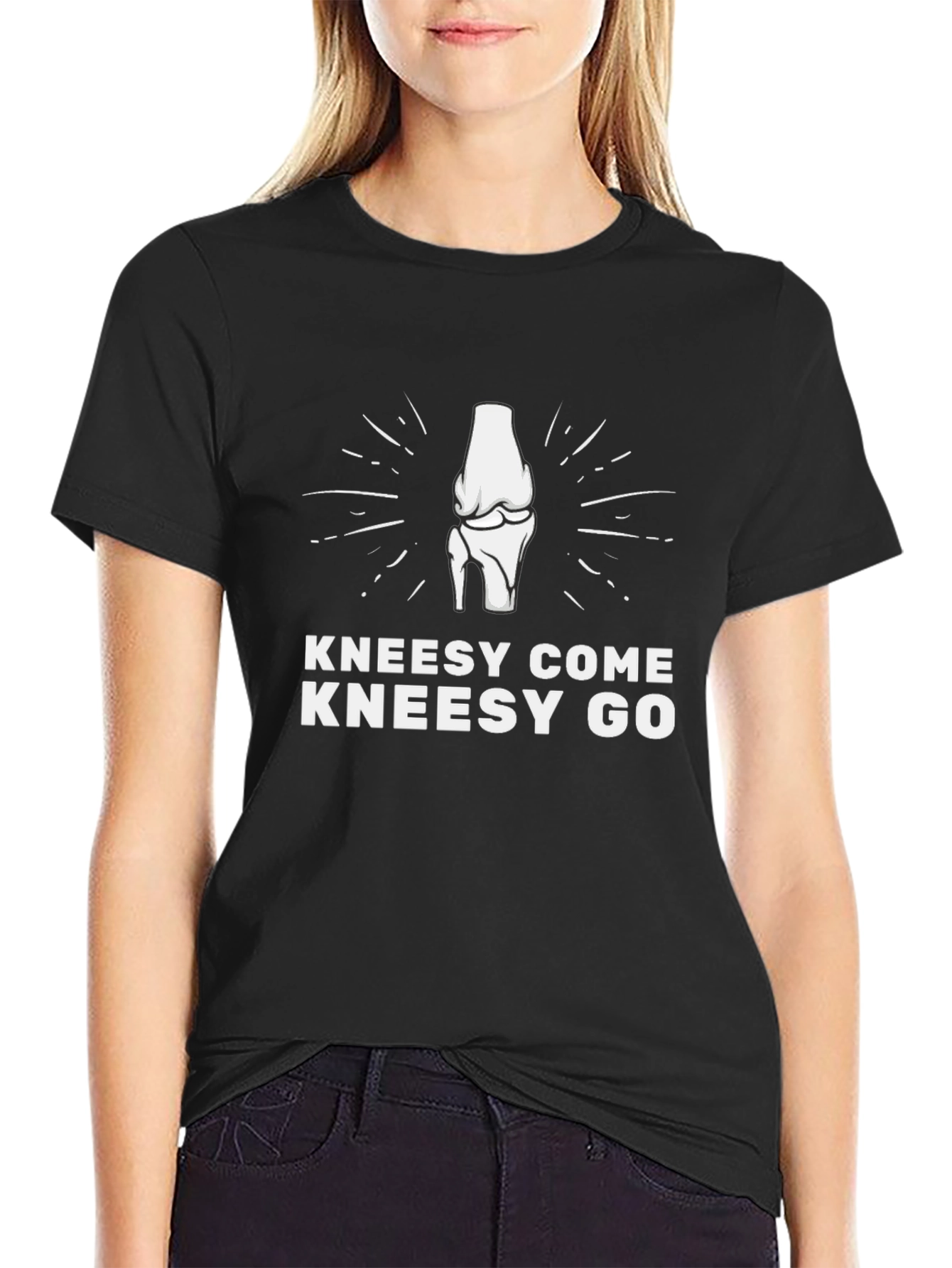 Kneesy Come Kneesy Go Graphic Tee