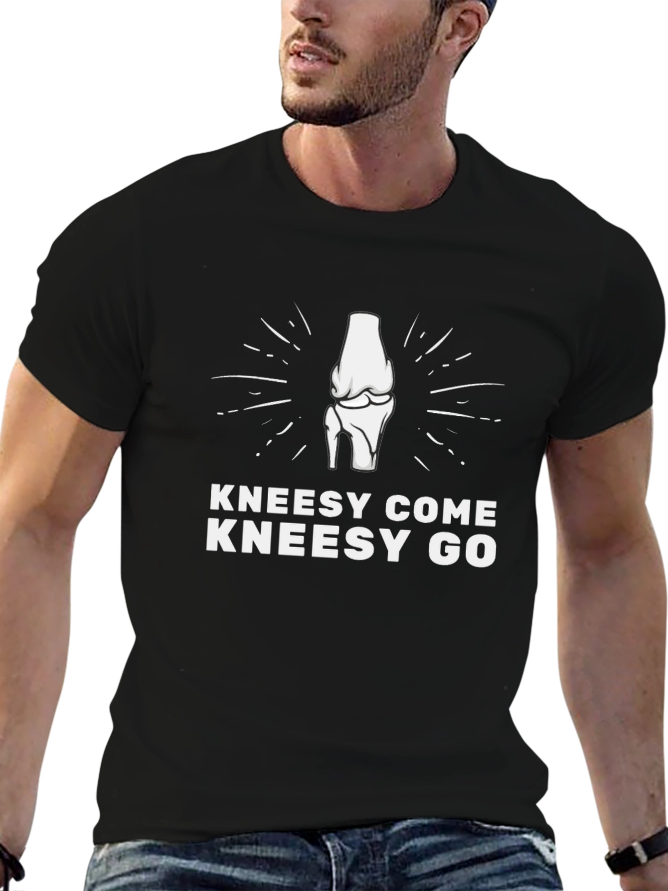 Kneesy Come Kneesy Go Graphic Tee