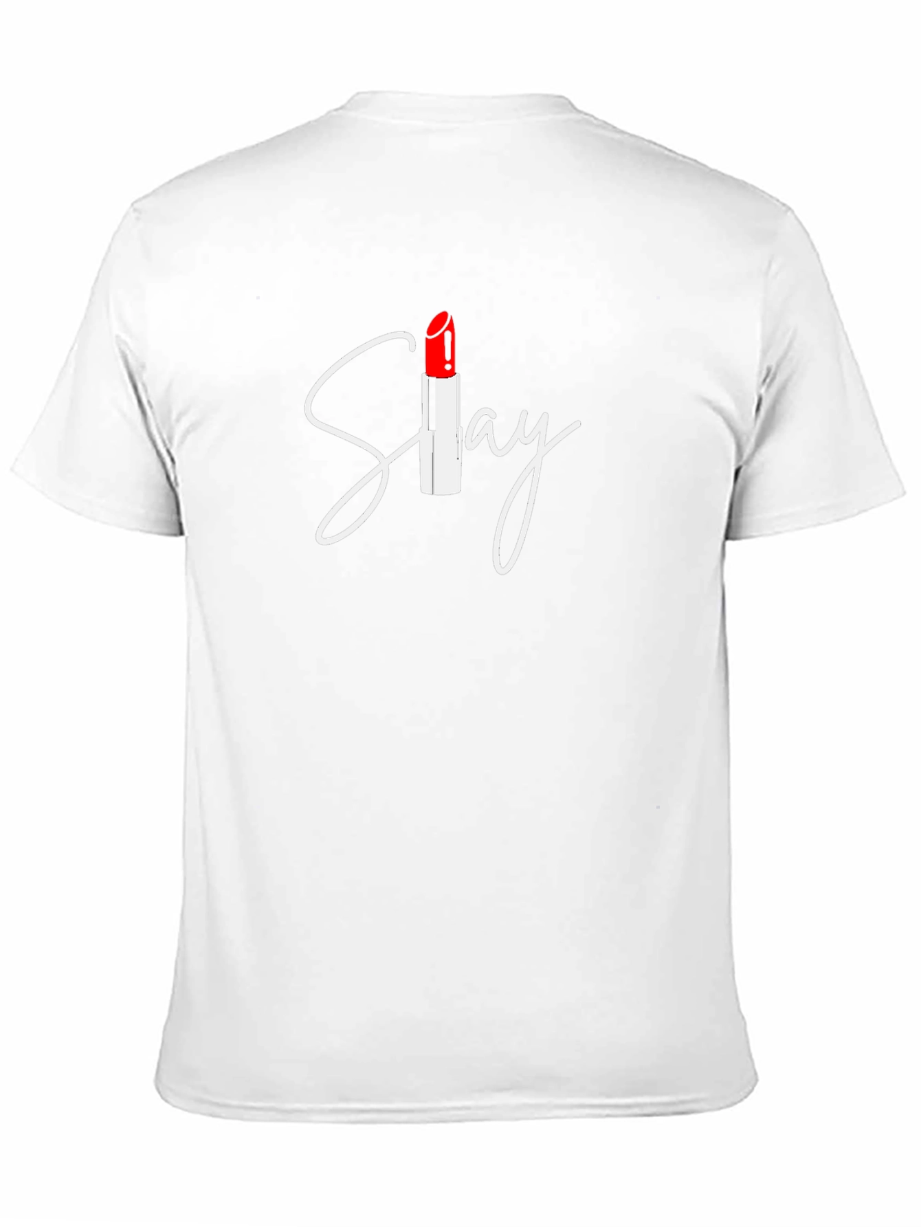 Slay Lipstick Graphic T-Shirt - Black