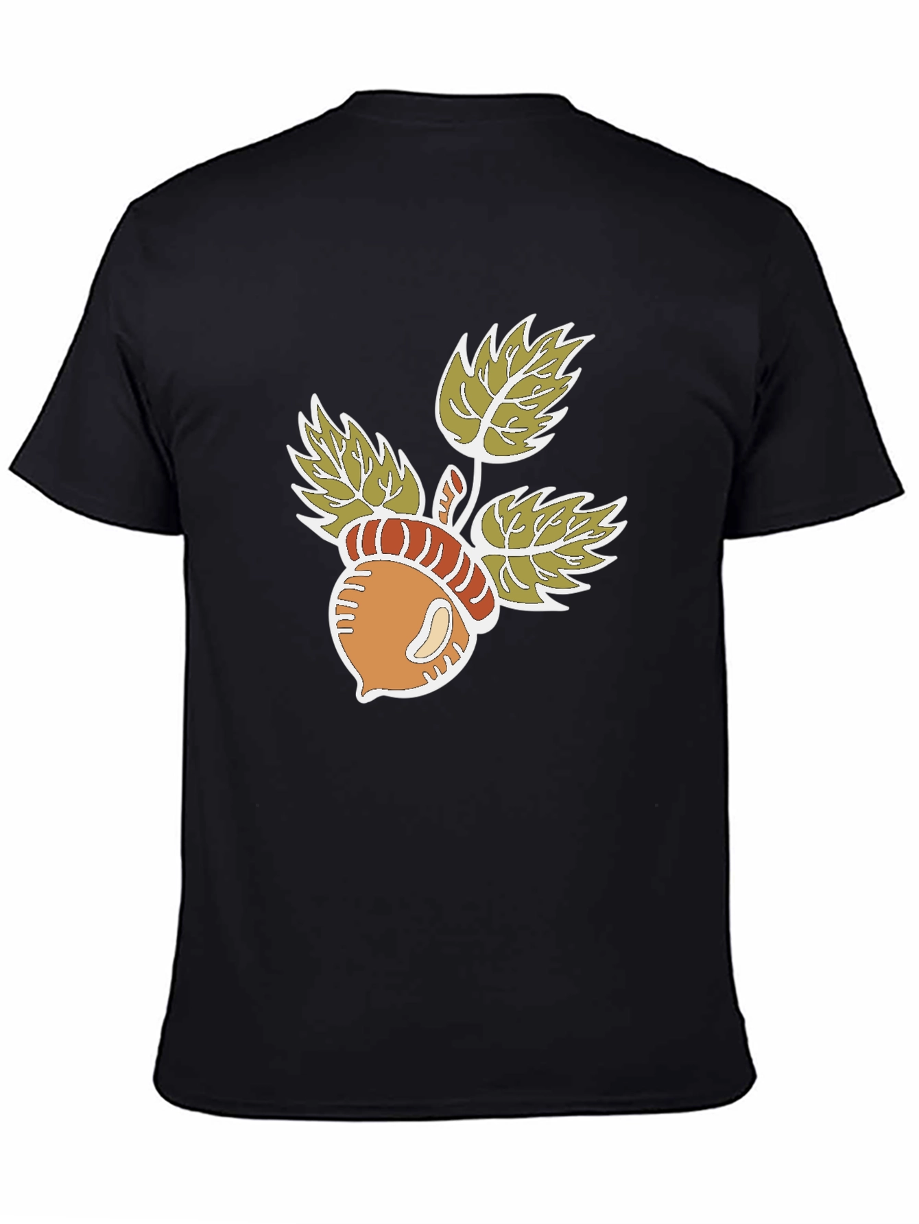 Acorn & Leaves Graphic T-Shirt