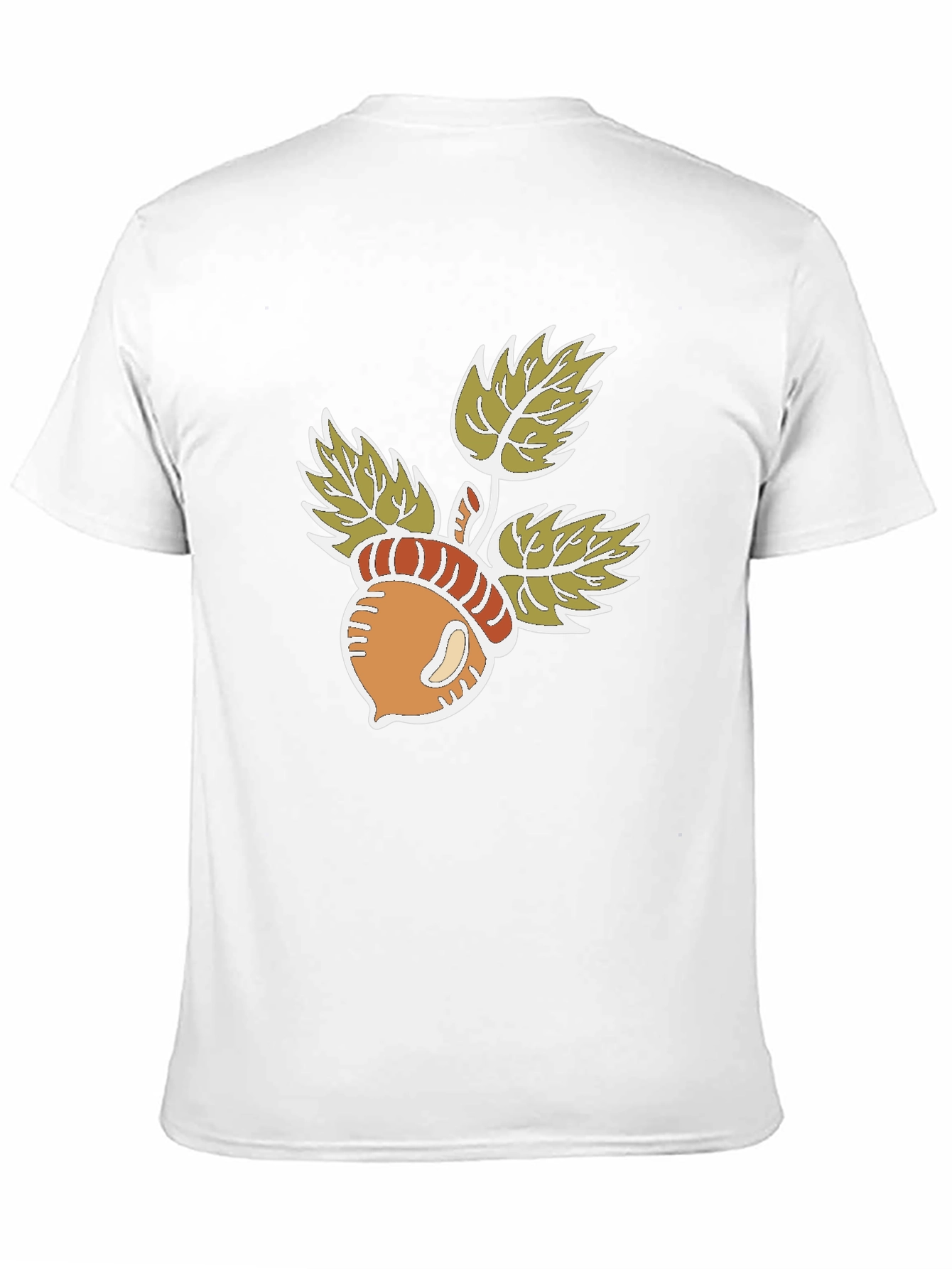 Acorn & Leaves Graphic T-Shirt