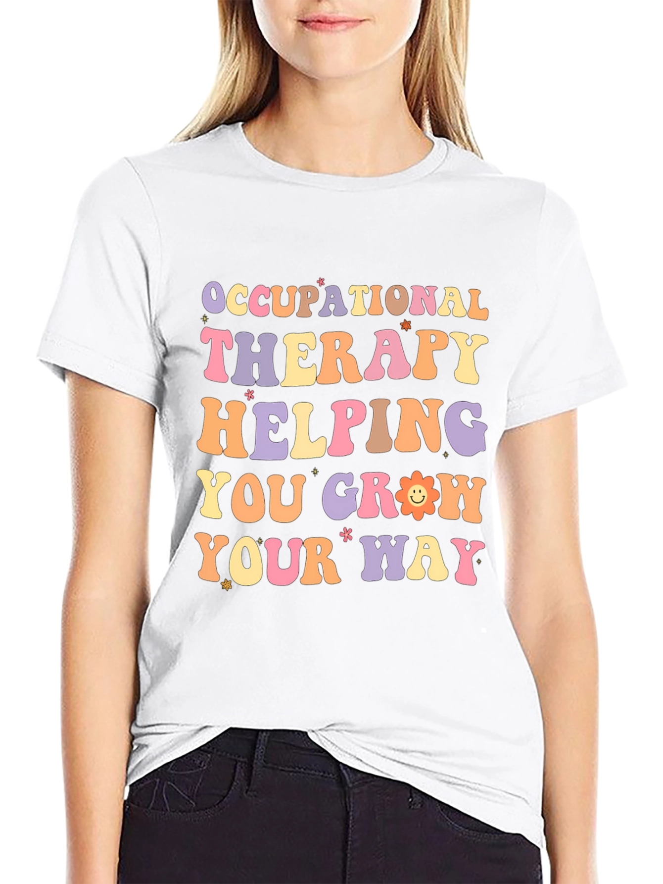 Occupational Therapy Helping You Grow T-Shirt