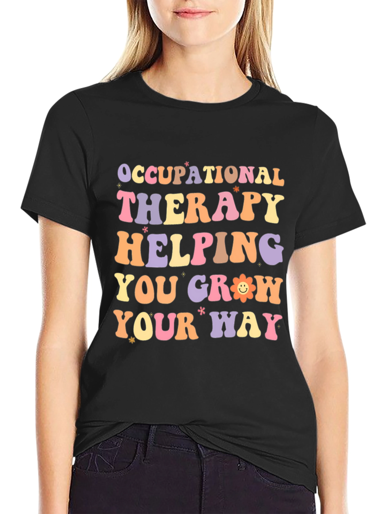 Occupational Therapy Helping You Grow T-Shirt