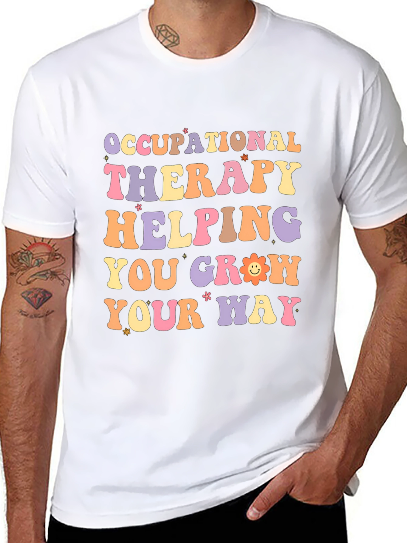 Occupational Therapy Helping You Grow T-Shirt