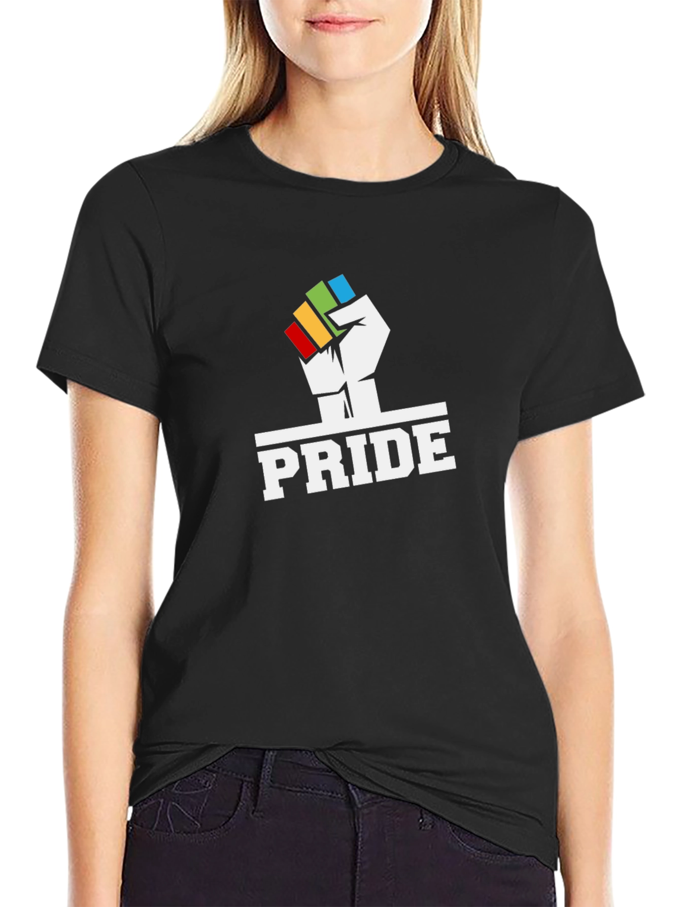 Pride Fist T-Shirt - Unisex Black Tee