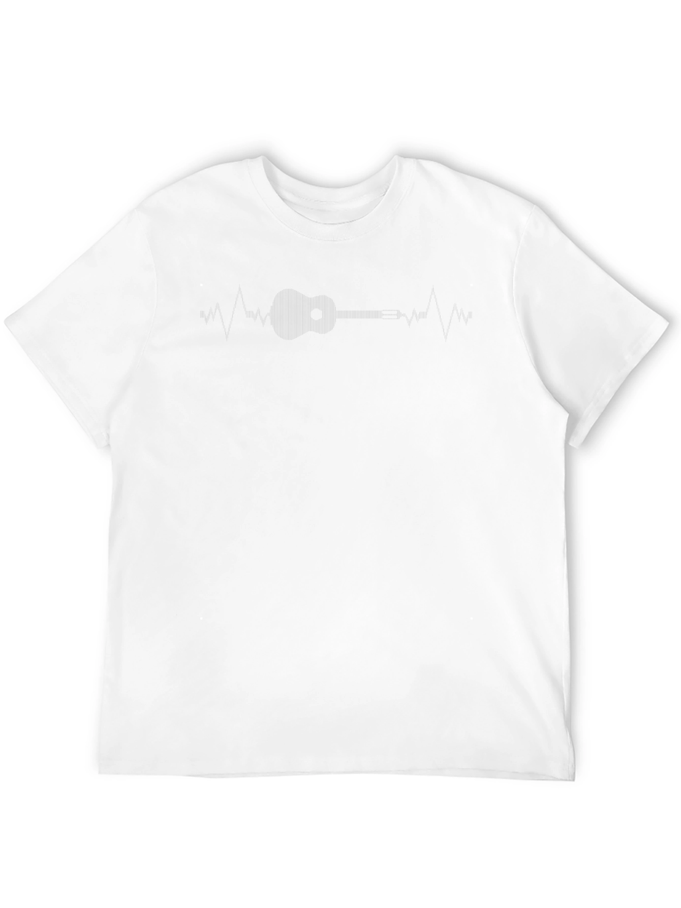 Guitar Heartbeat T-Shirt - Music Lover Tee