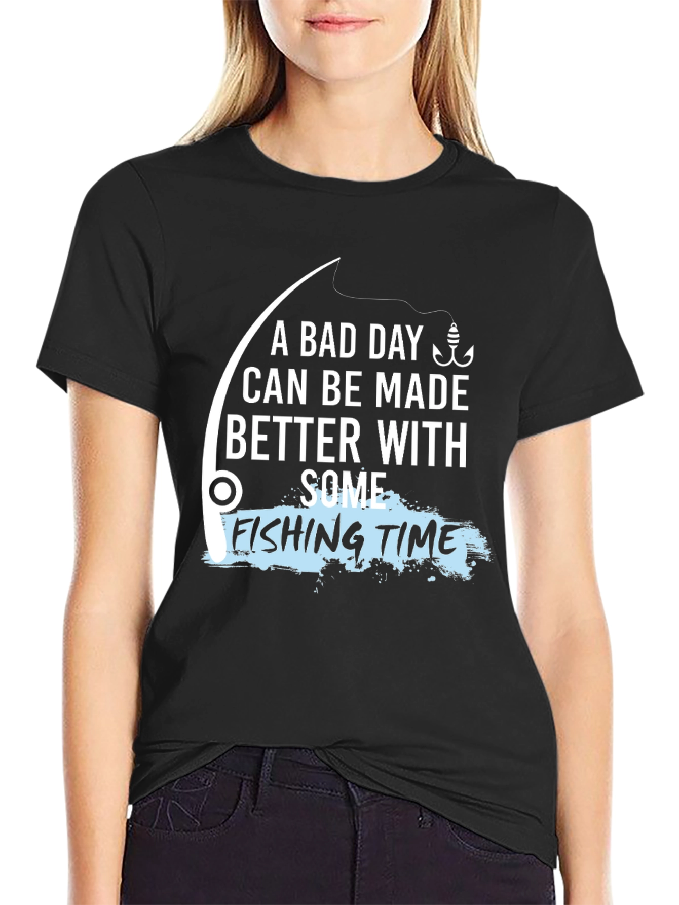 Fishing Time T-Shirt - A Bad Day Made Better
