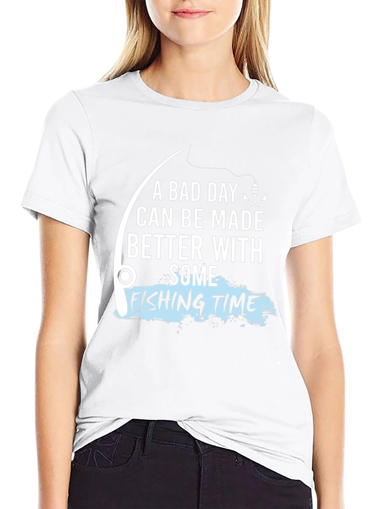 Fishing Time T-Shirt - A Bad Day Made Better