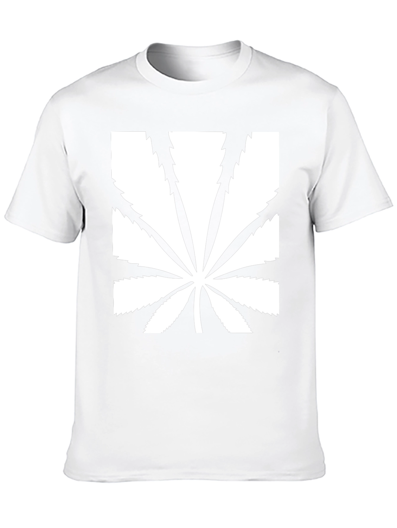Cool Graphic Marijuana Leaf Black T-Shirt