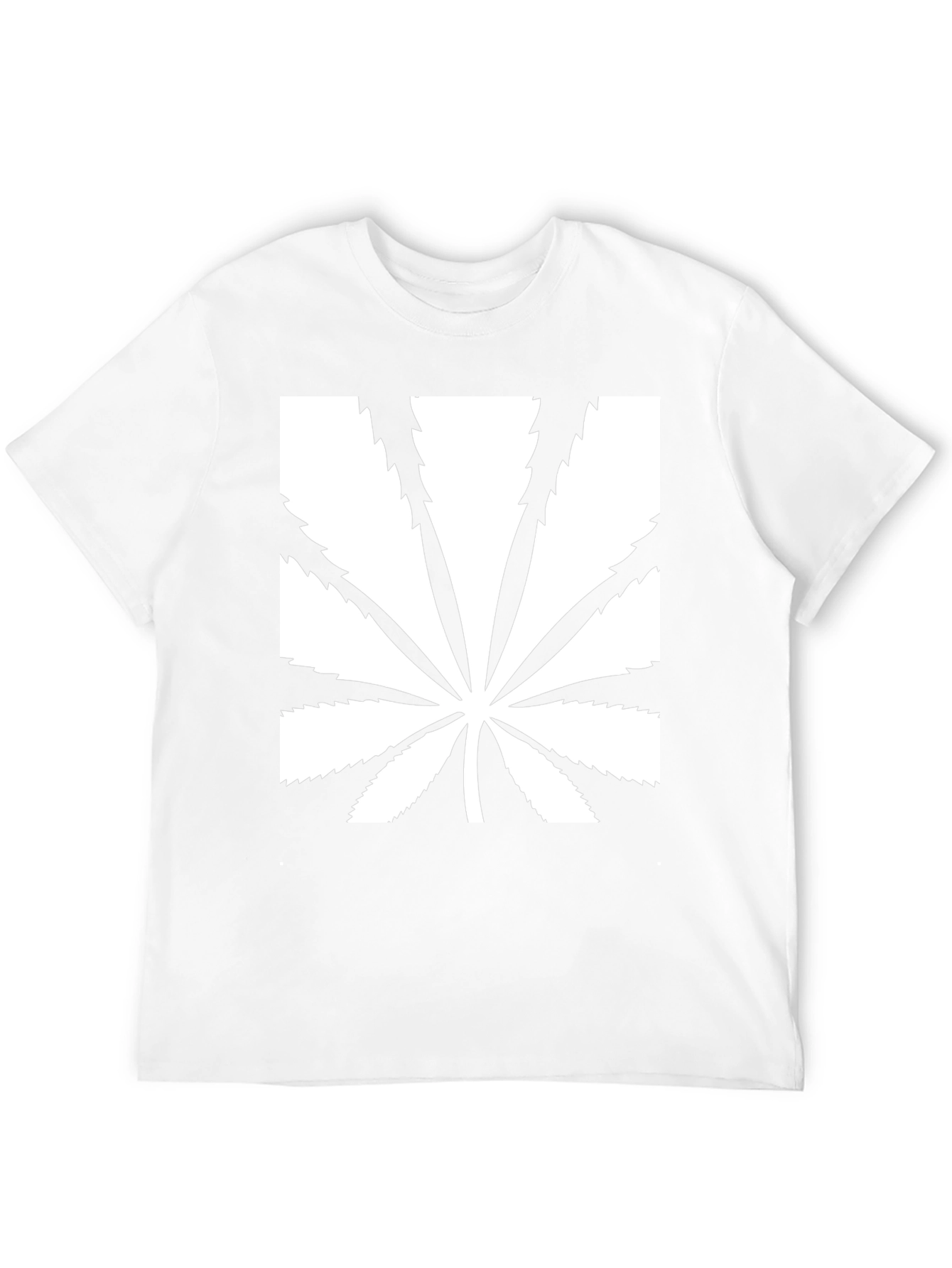 Cool Graphic Marijuana Leaf Black T-Shirt