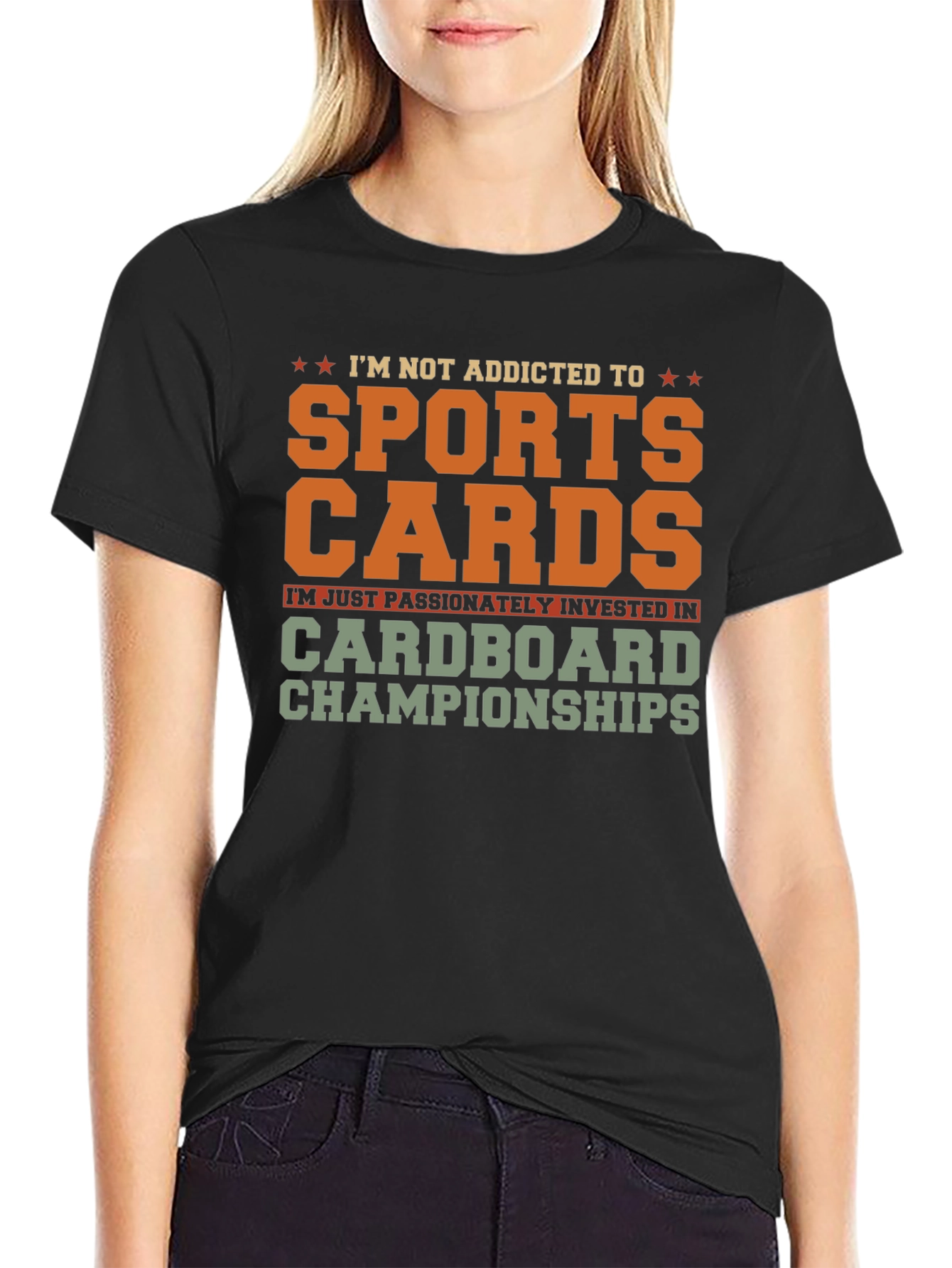Sports Cards Addict T-Shirt - Cardboard Championships