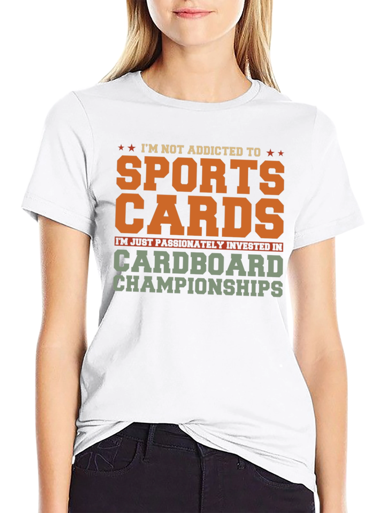 Sports Cards Addict T-Shirt - Cardboard Championships