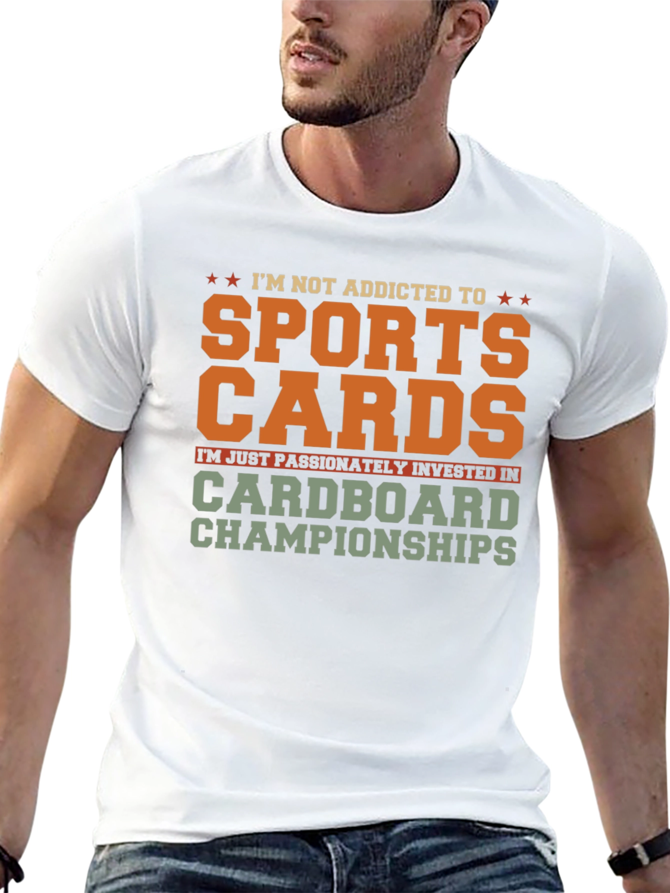 Sports Cards Addict T-Shirt - Cardboard Championships