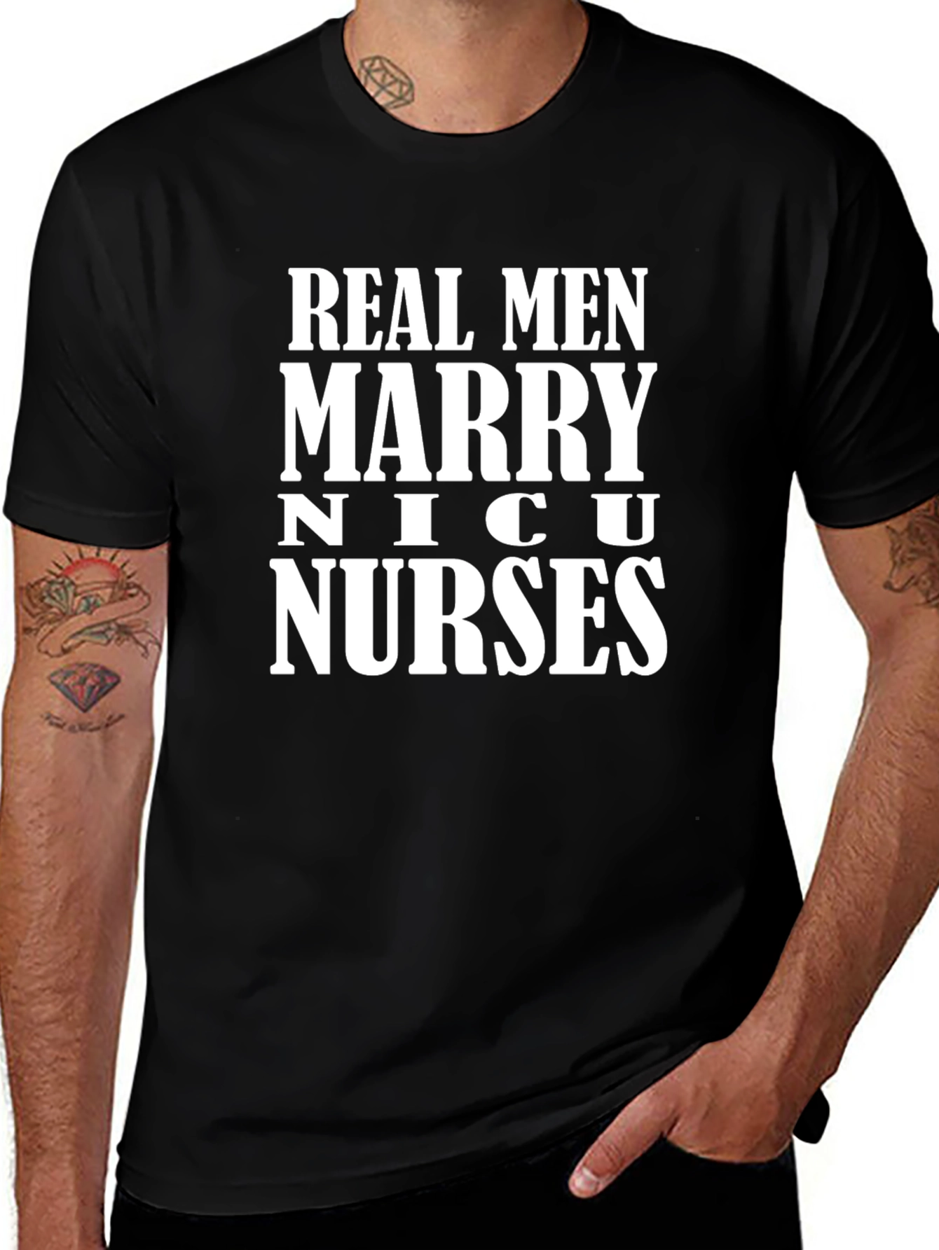 Real Men Marry NICU Nurses T-Shirt