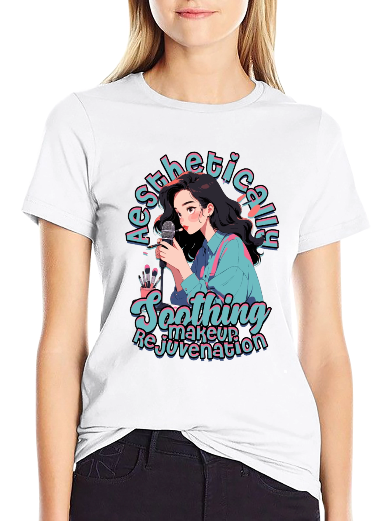 Aesthetically Soothing Tee - Makeup Rejuvenation