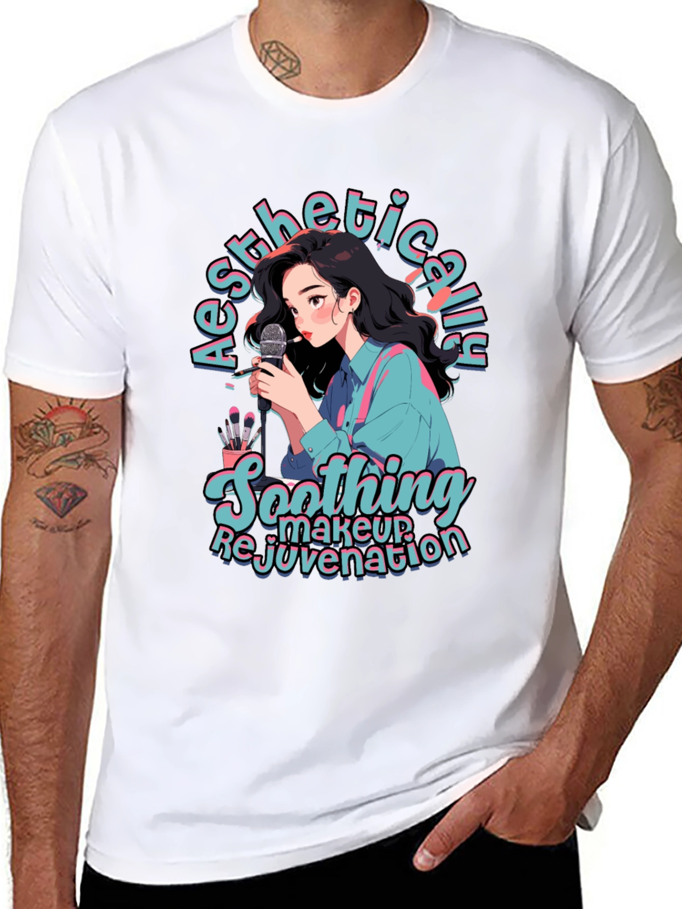 Aesthetically Soothing Tee - Makeup Rejuvenation