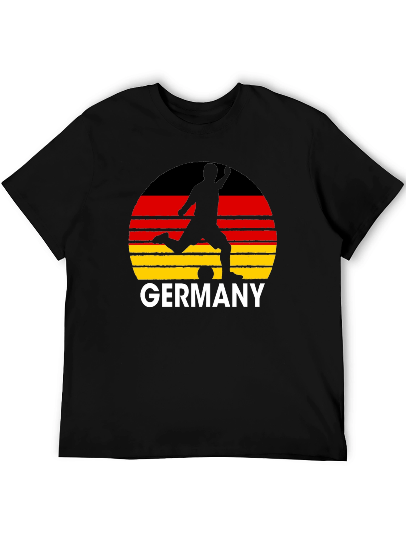 Germany Soccer T-Shirt - Black Tee