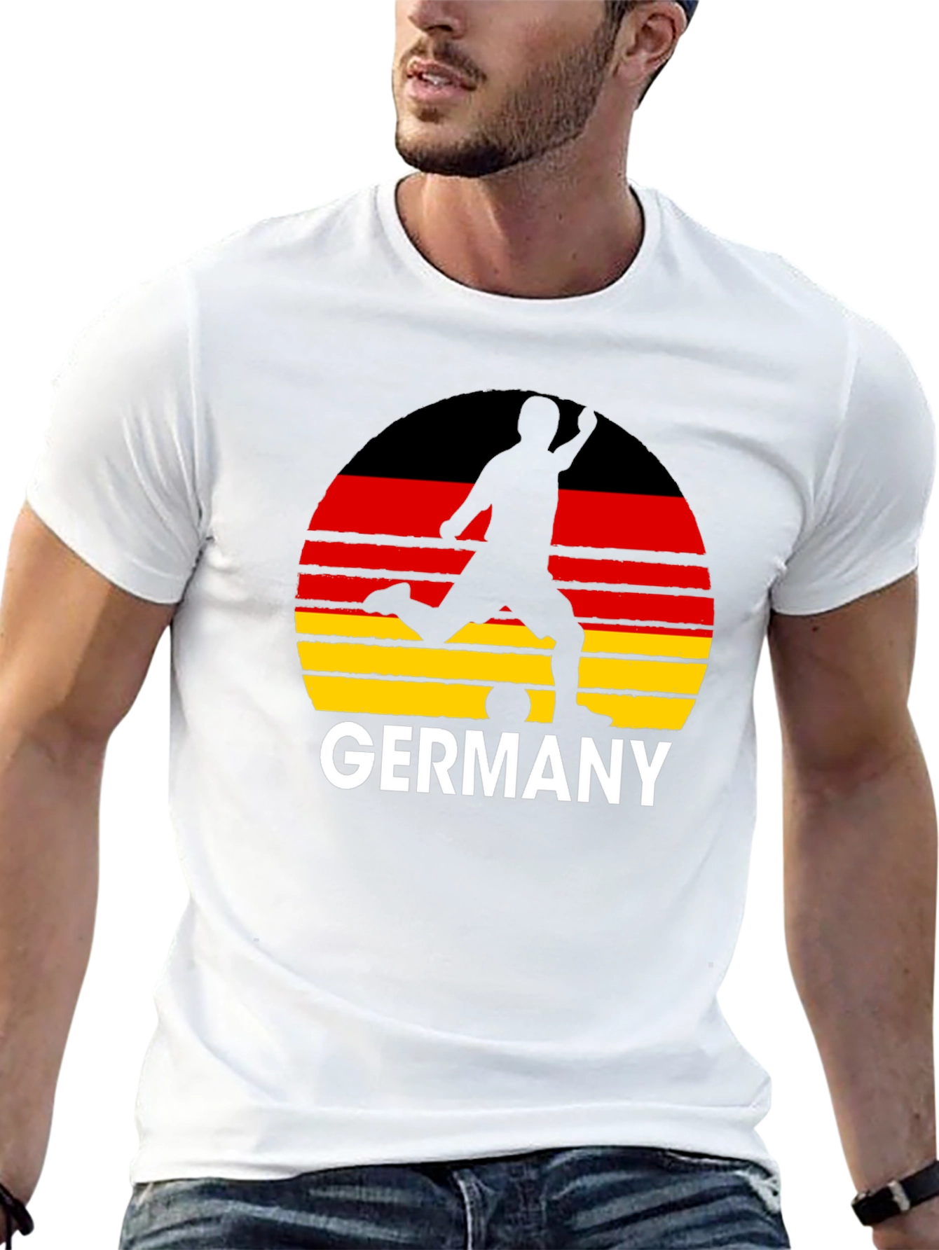 Germany Soccer T-Shirt - Black Tee