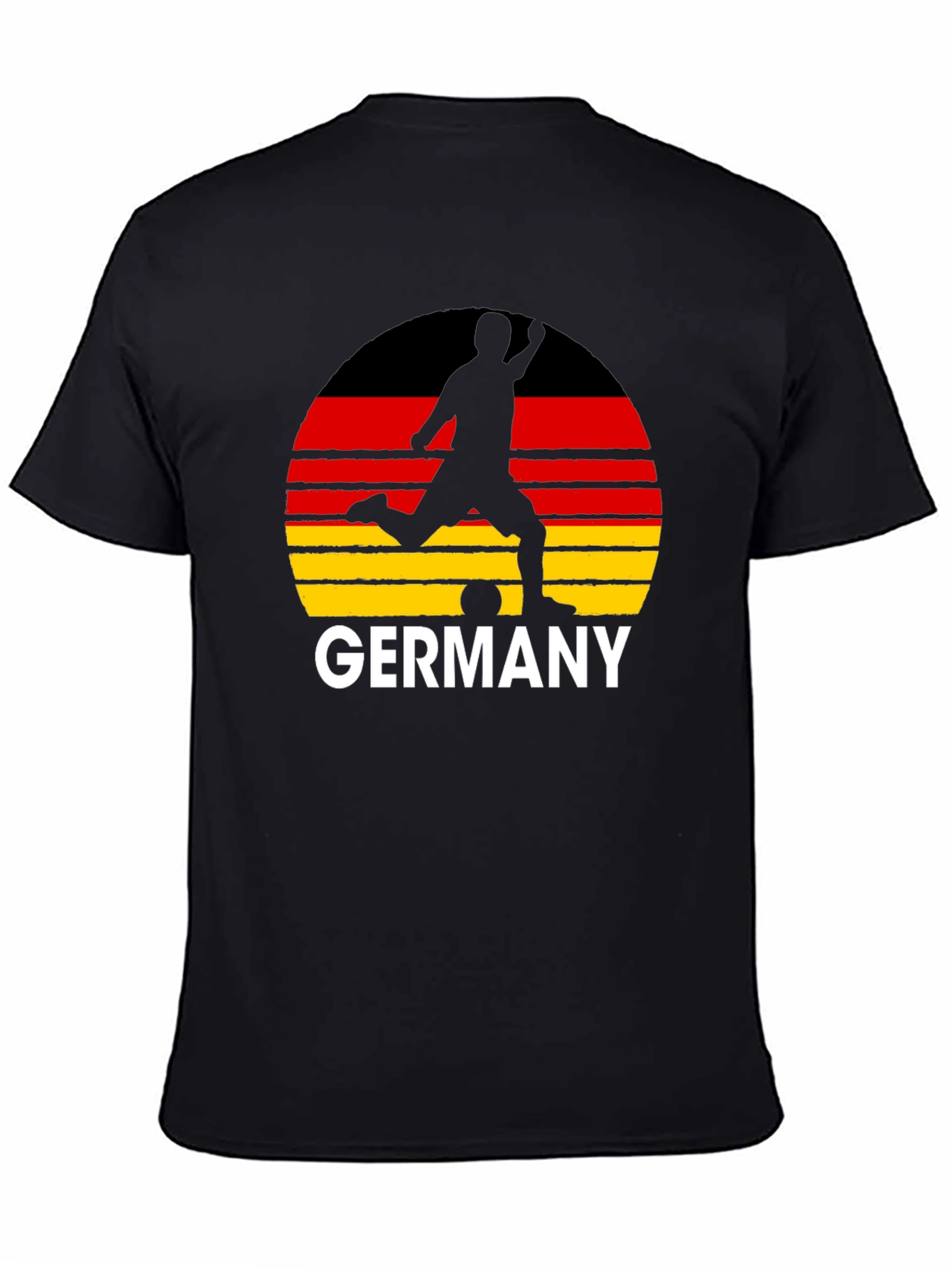 Germany Soccer T-Shirt - Black Tee