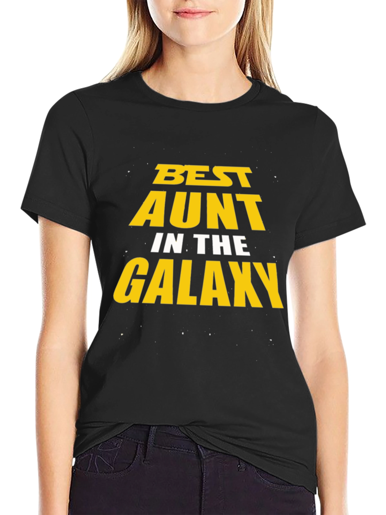 Best Aunt in the Galaxy Graphic T-Shirt