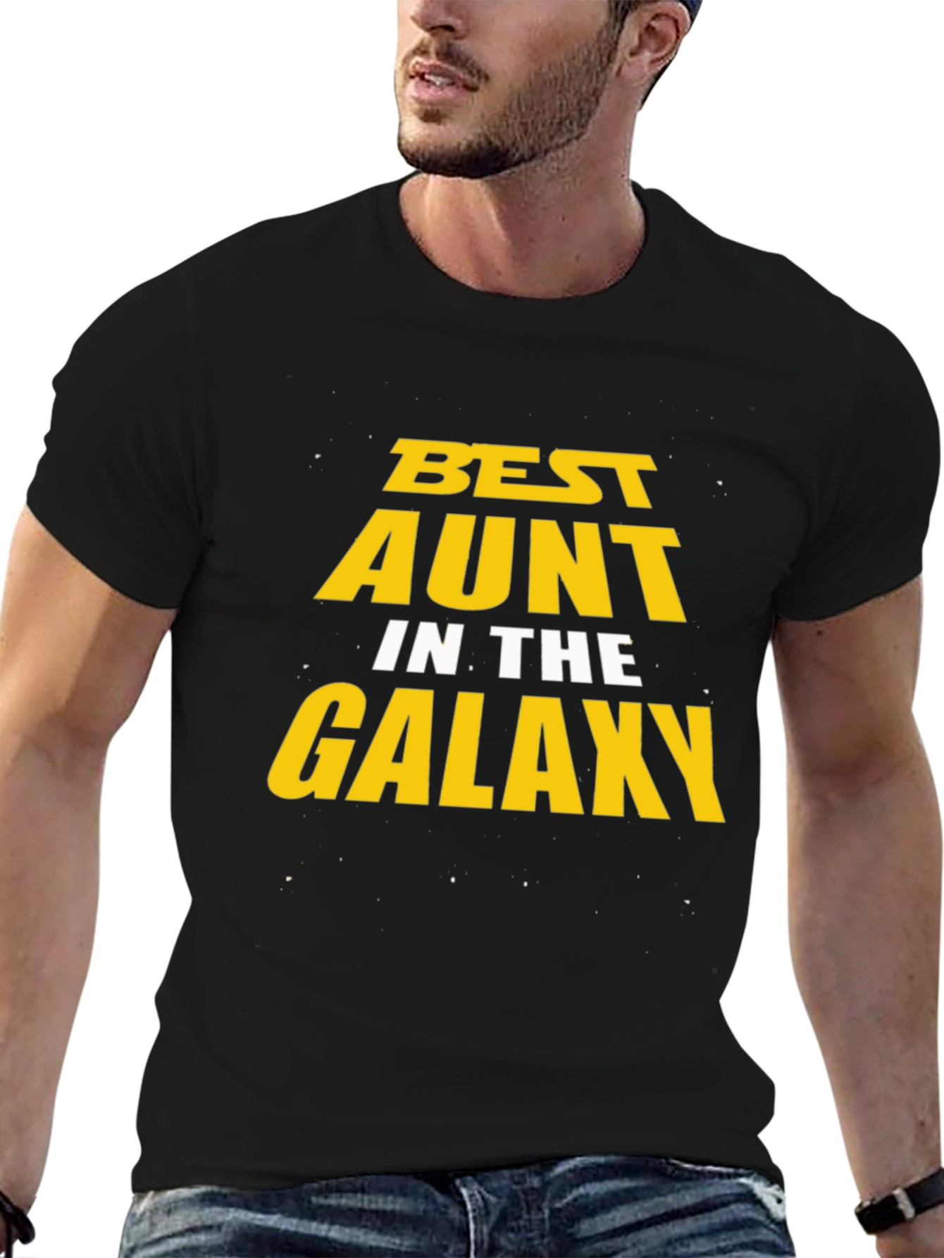 Best Aunt in the Galaxy Graphic T-Shirt